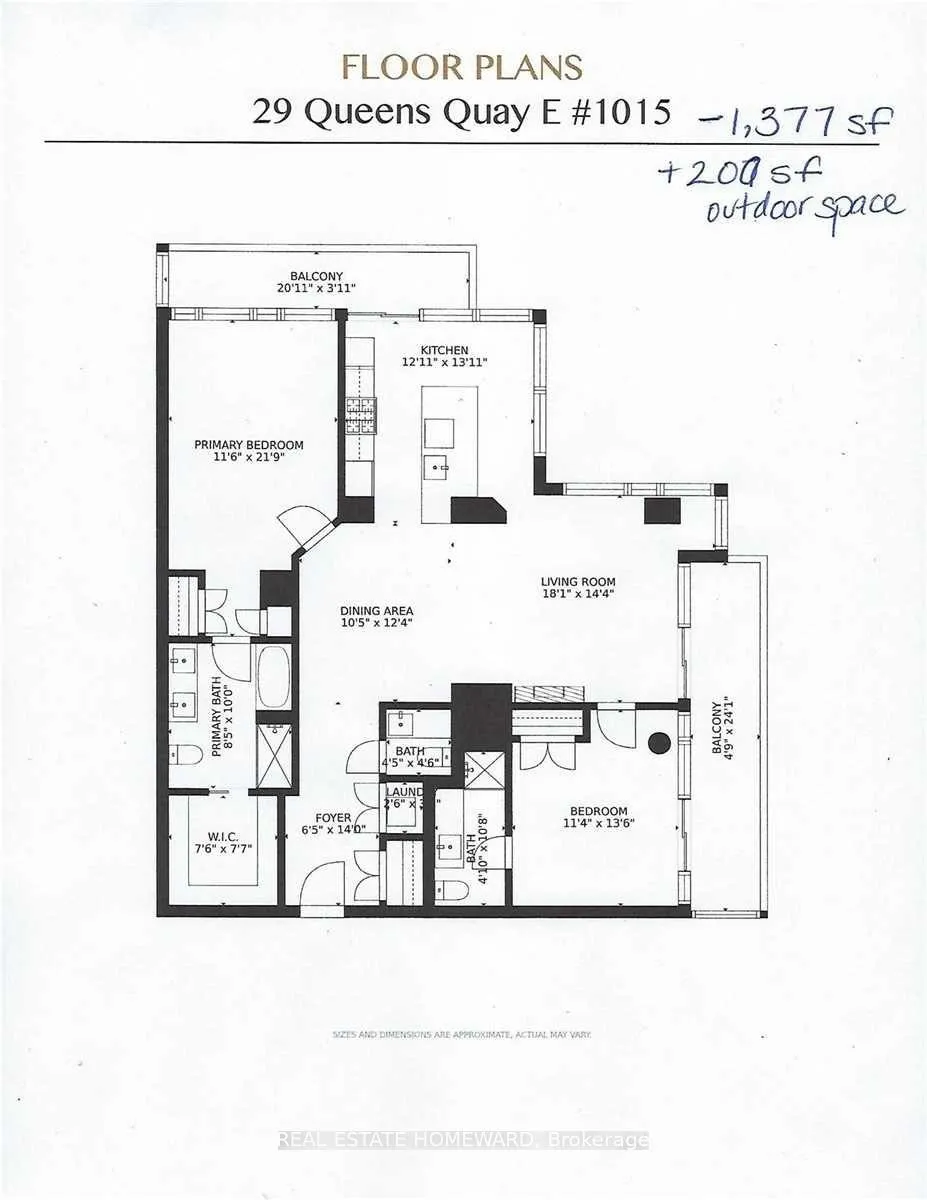 Photo 32 of Unit 1015, 29 Queens Quay E, Toronto, Waterfront Communities — HOMEH