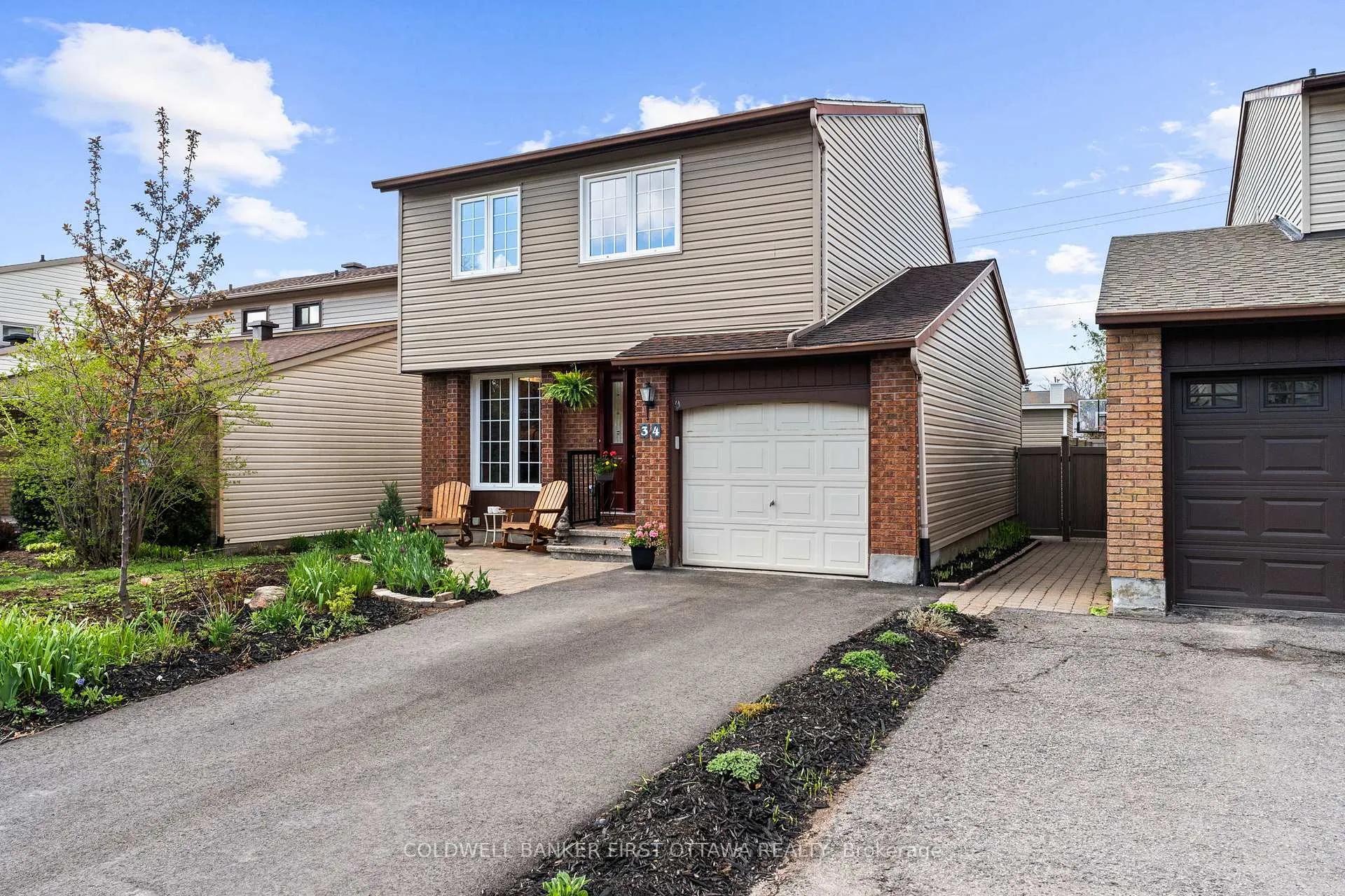 Front of 34 Melville Drive