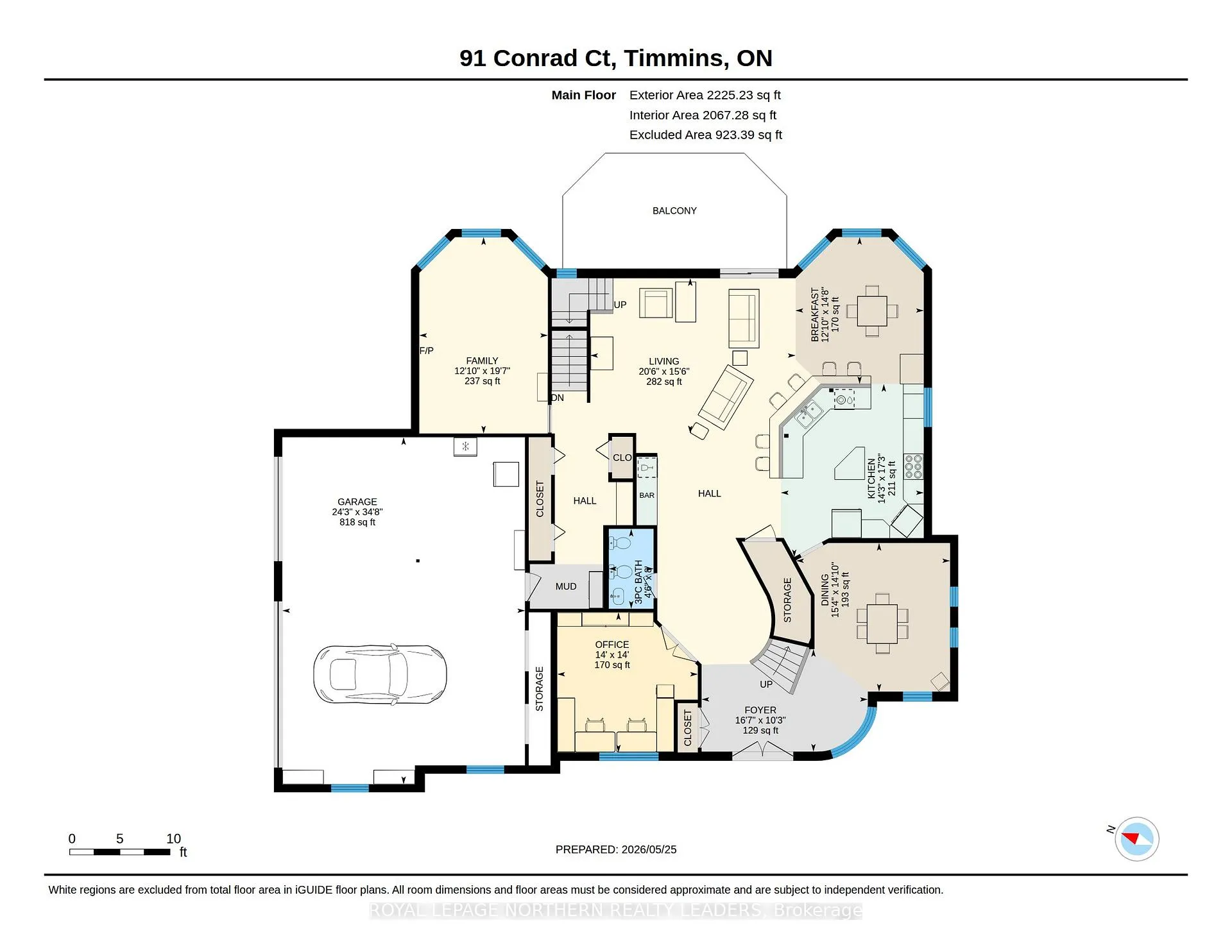 Photo 37 of 91 Conrad Court, Timmins, TNE - North — HOMEH