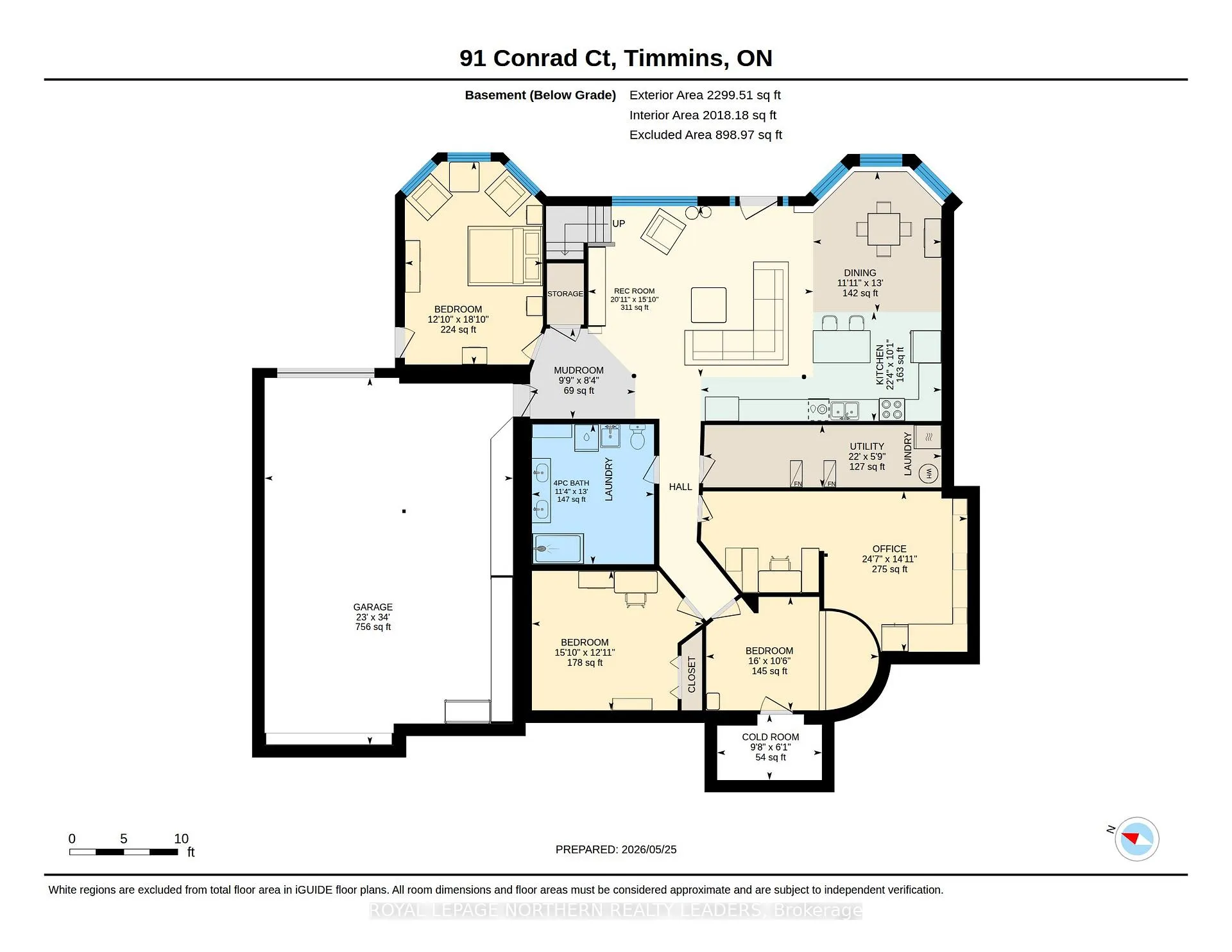 Photo 40 of 91 Conrad Court, Timmins, TNE - North — HOMEH
