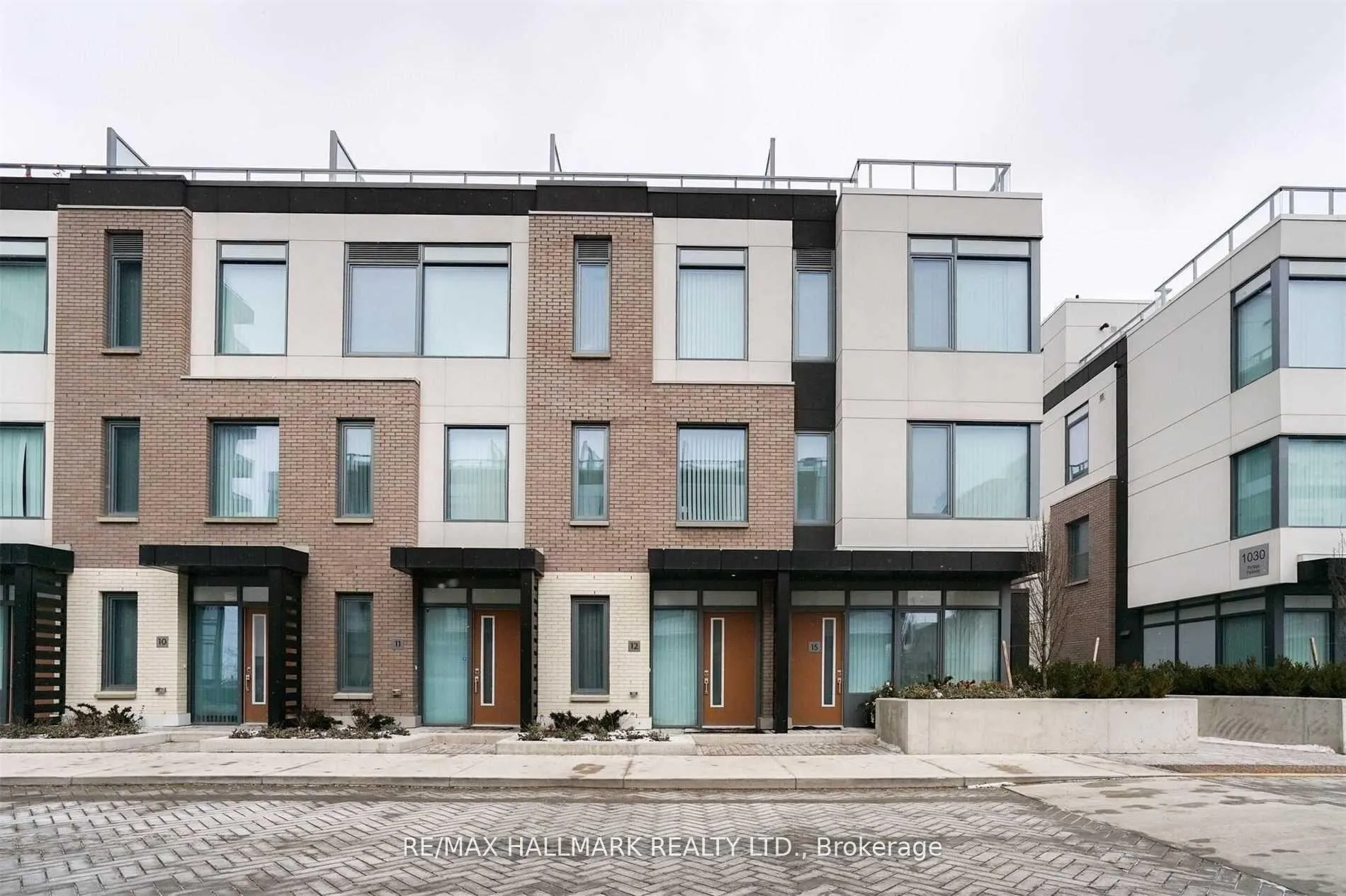 Front of Unit TH15, 1010 Portage Parkway