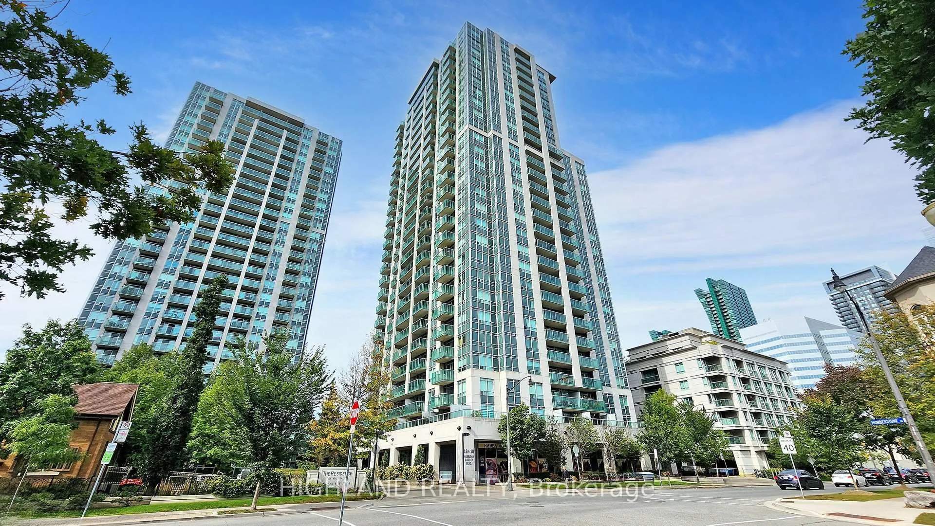 Front of Unit 1002, 18 Harrison Garden Boulevard