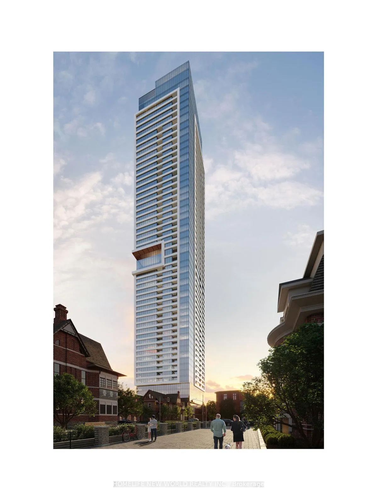 Front of Unit 1311, 609 Sherbourne Street