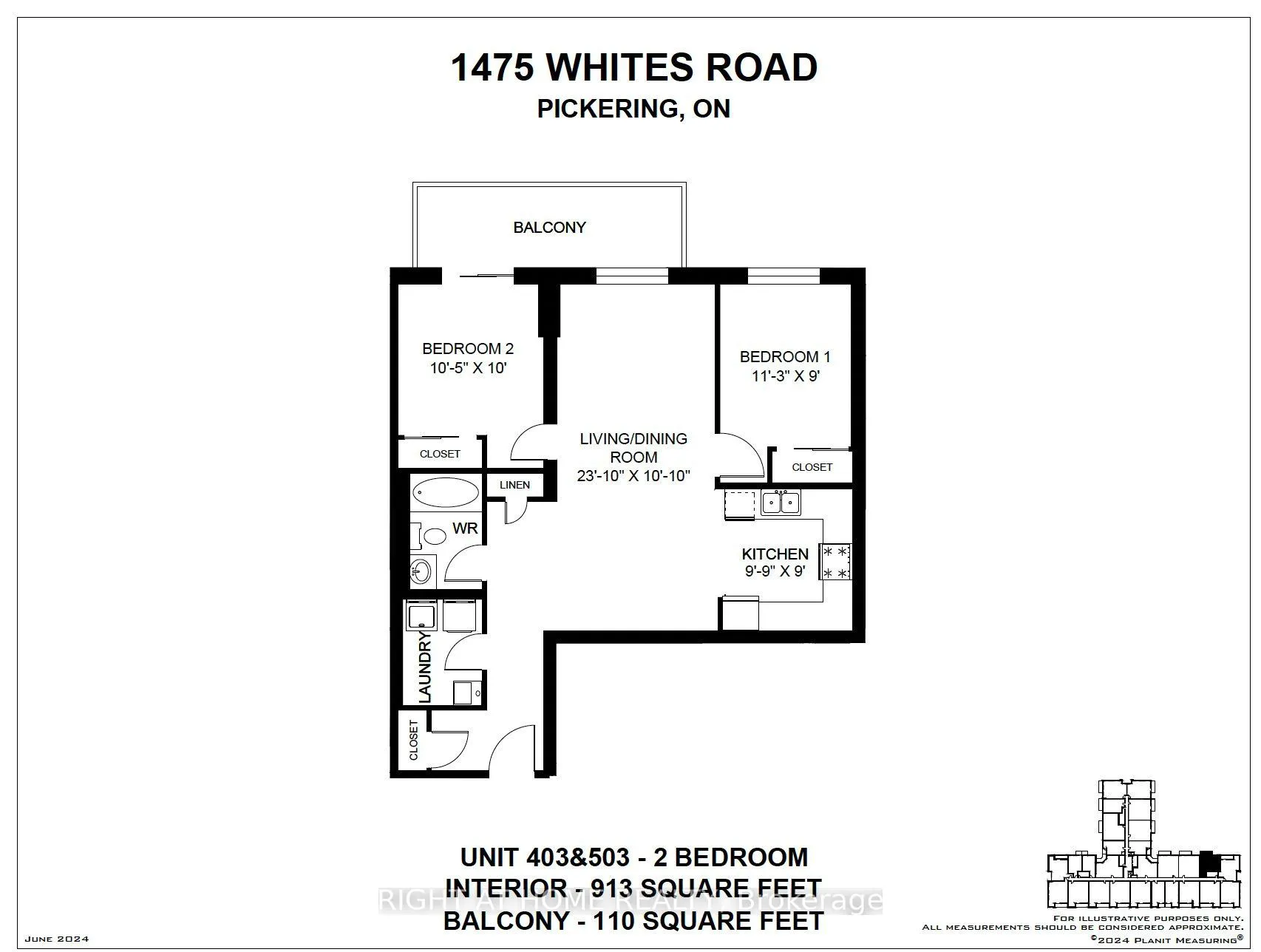 Photo 12 of Unit 403, 1475 Whites Road, Pickering, Woodlands — HOMEH