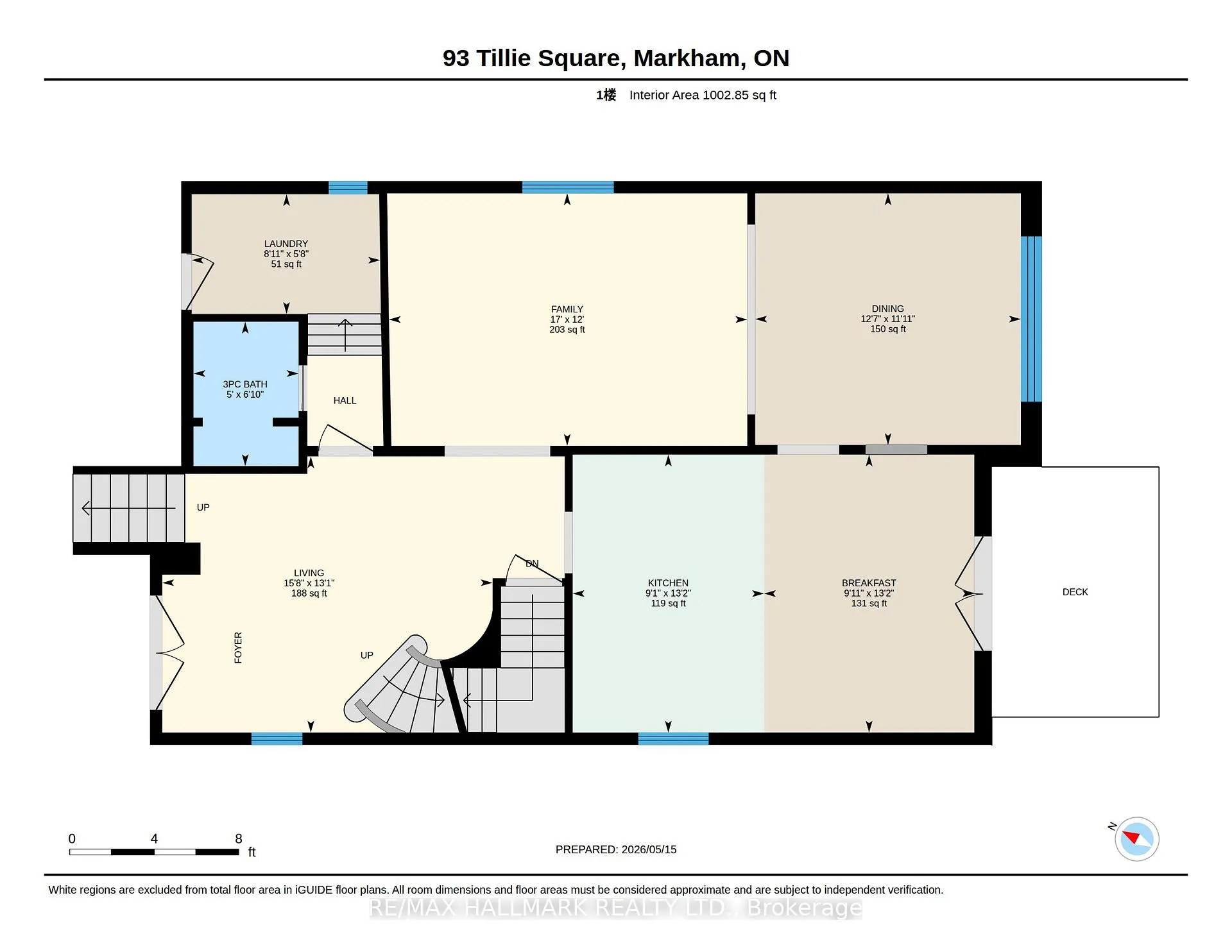 Photo 33 of 93 Tillie Square, Markham, Milliken Mills East — HOMEH