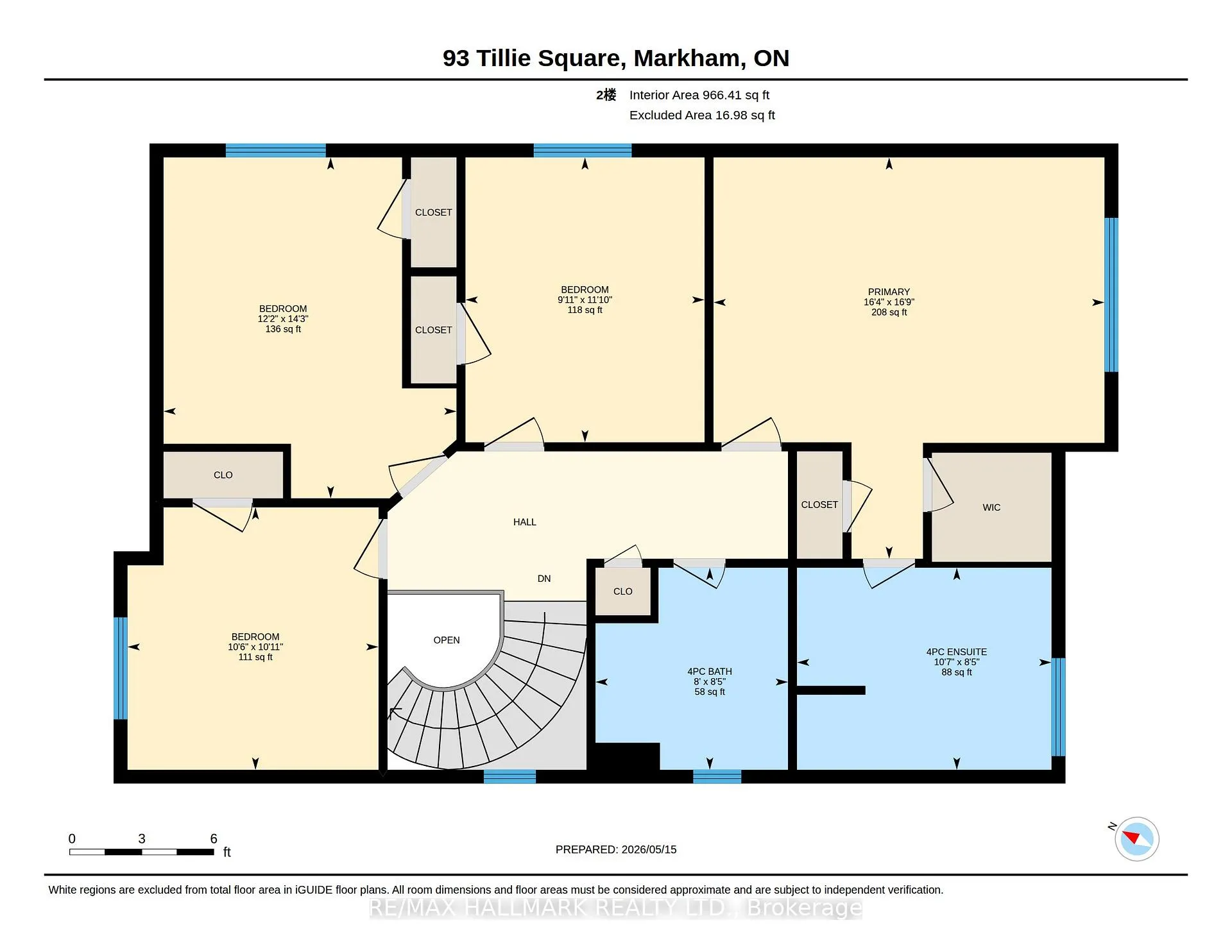 Photo 35 of 93 Tillie Square, Markham, Milliken Mills East — HOMEH