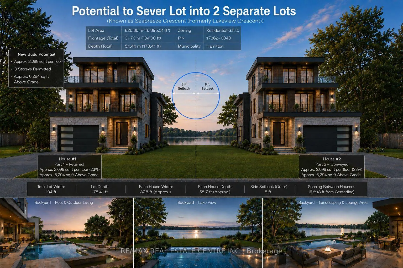 Photo 49 of 46 Seabreeze Crescent, Hamilton, Lakeshore — HOMEH