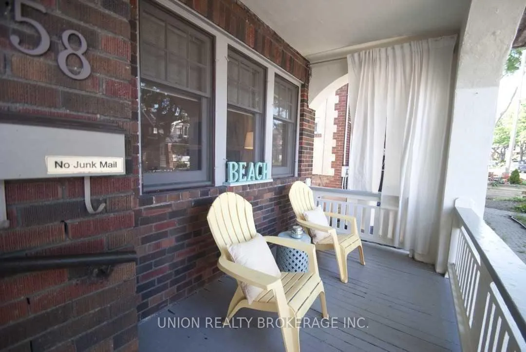 Photo 2 of Unit Upper, 58 Scarboro Beach Boulevard, Toronto, The Beaches — HOMEH