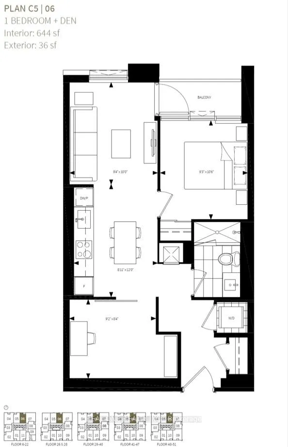 Photo 2 of Unit 706, 609 Sherbourne Street, Toronto, North St. James Town — HOMEH