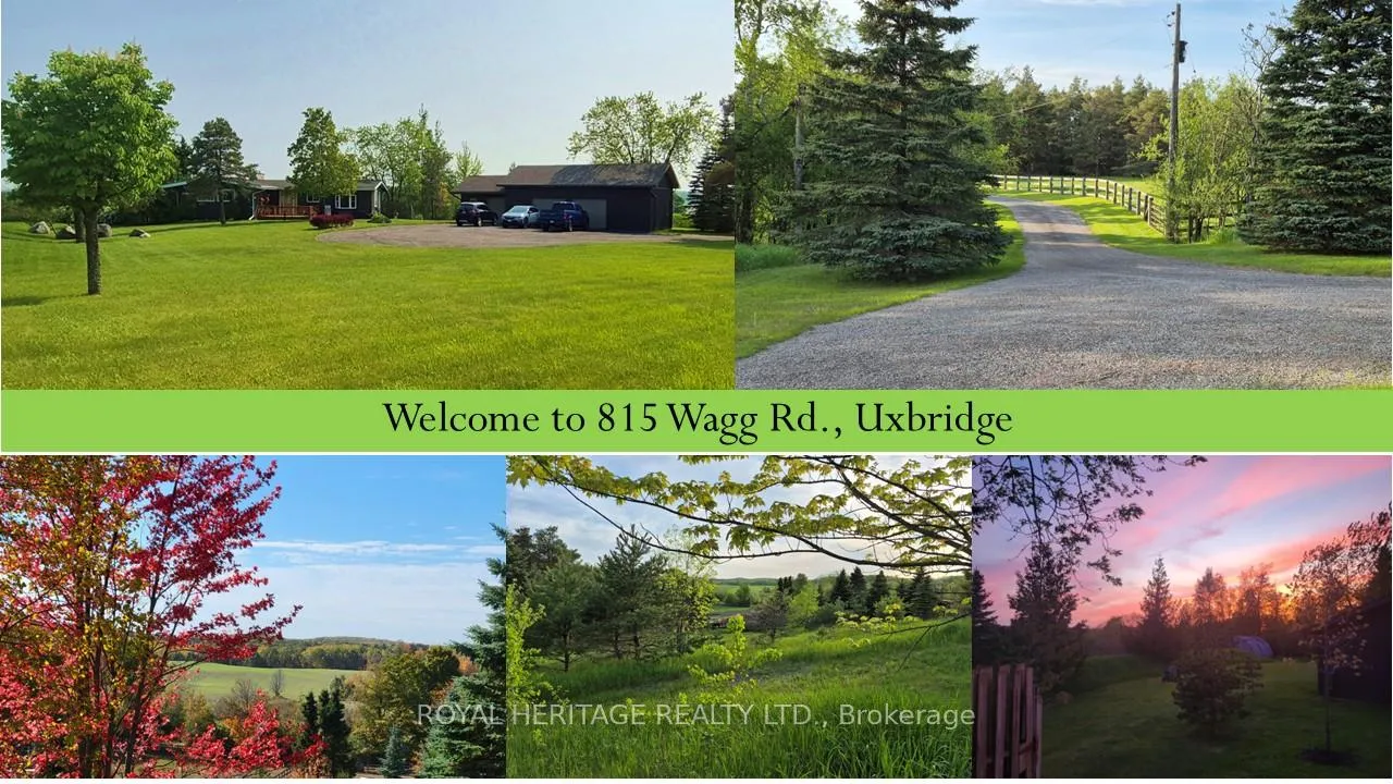 Photo 1 of 815 Wagg Road, Uxbridge, Rural Uxbridge — HOMEH