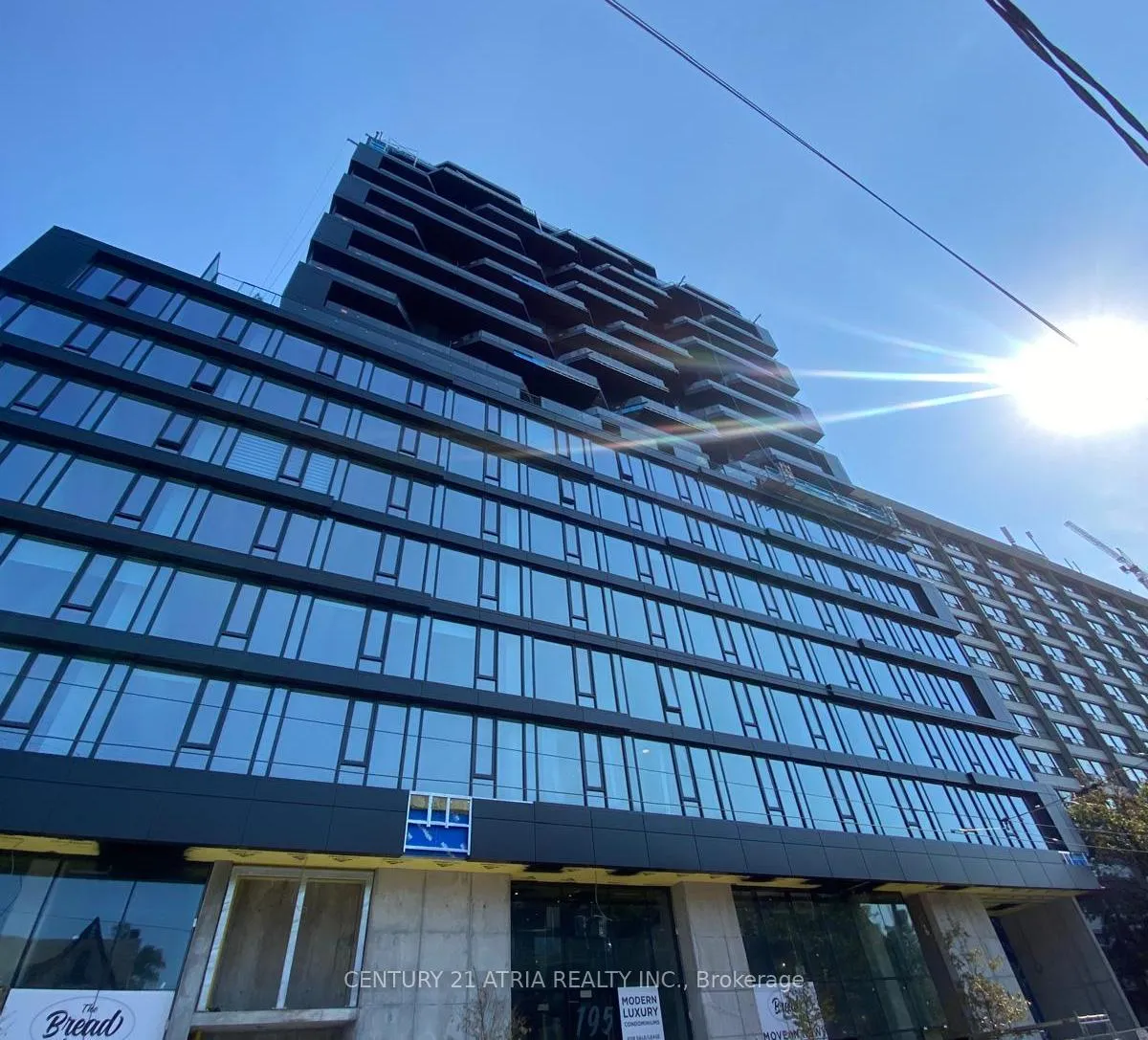 Front of Unit 713, 195 McCaul Street