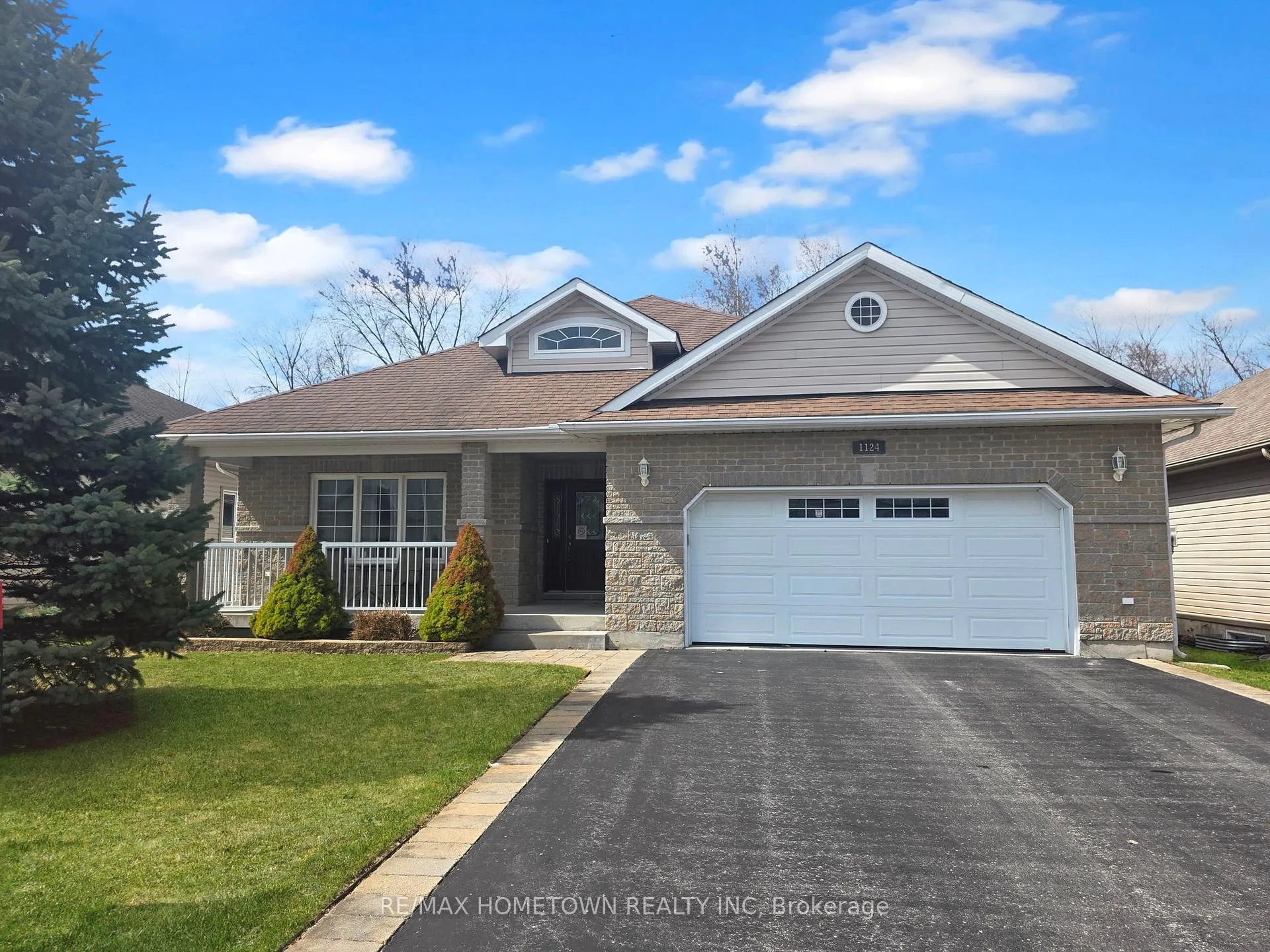 Front of 1124 McClure Crescent