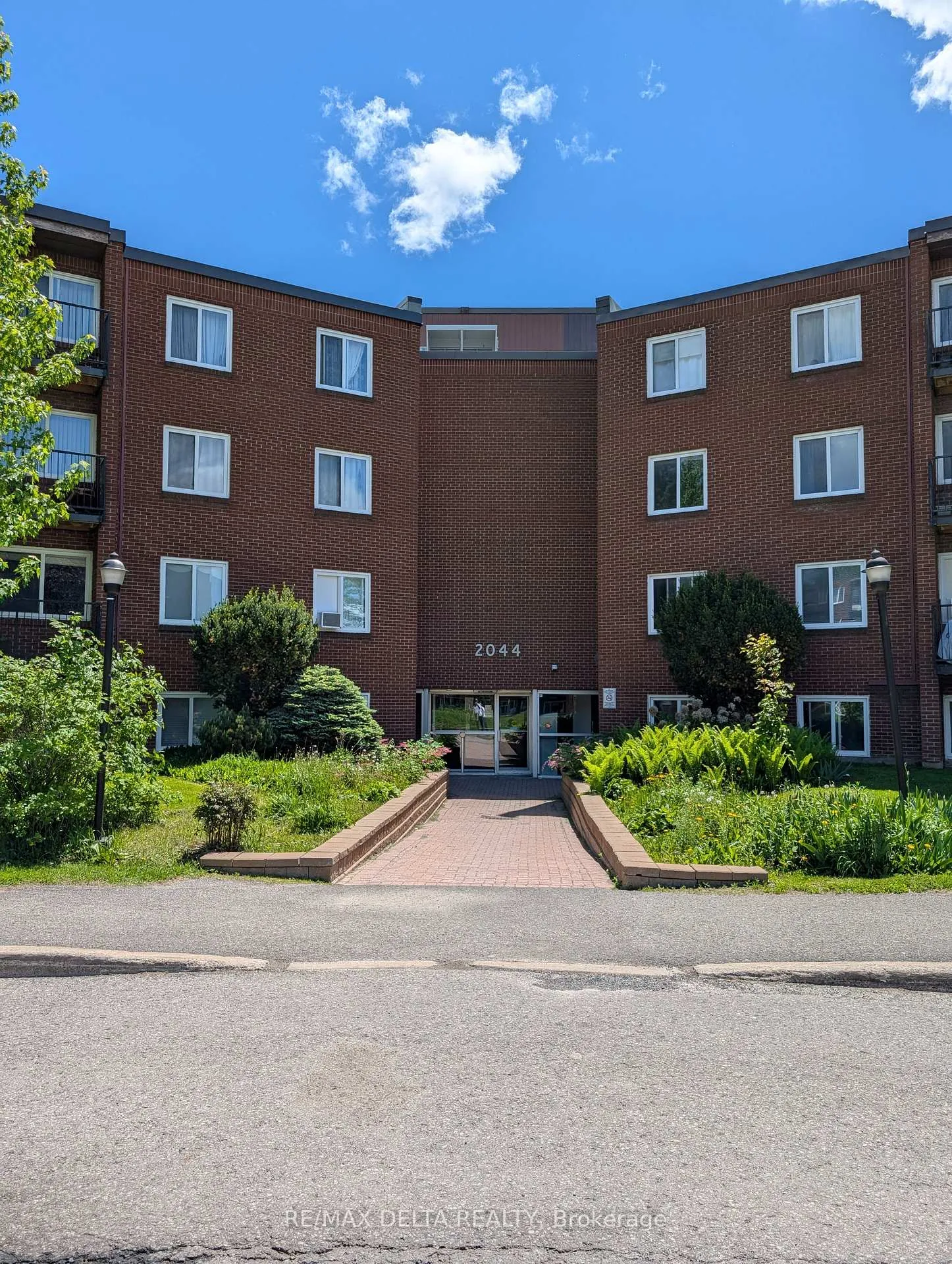 Front of Unit 202A, 2044 Arrowsmith Drive
