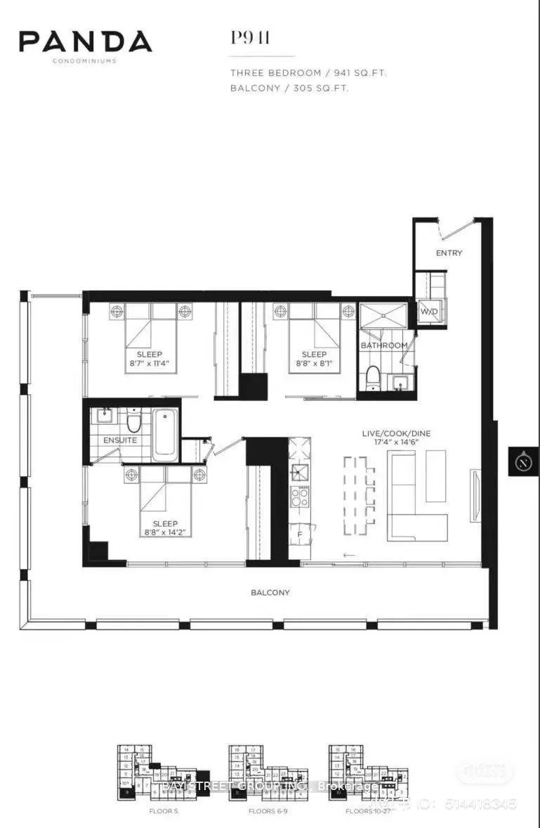 Photo 2 of Unit 509, 20 Edward Street, Toronto, Bay Street Corridor — HOMEH