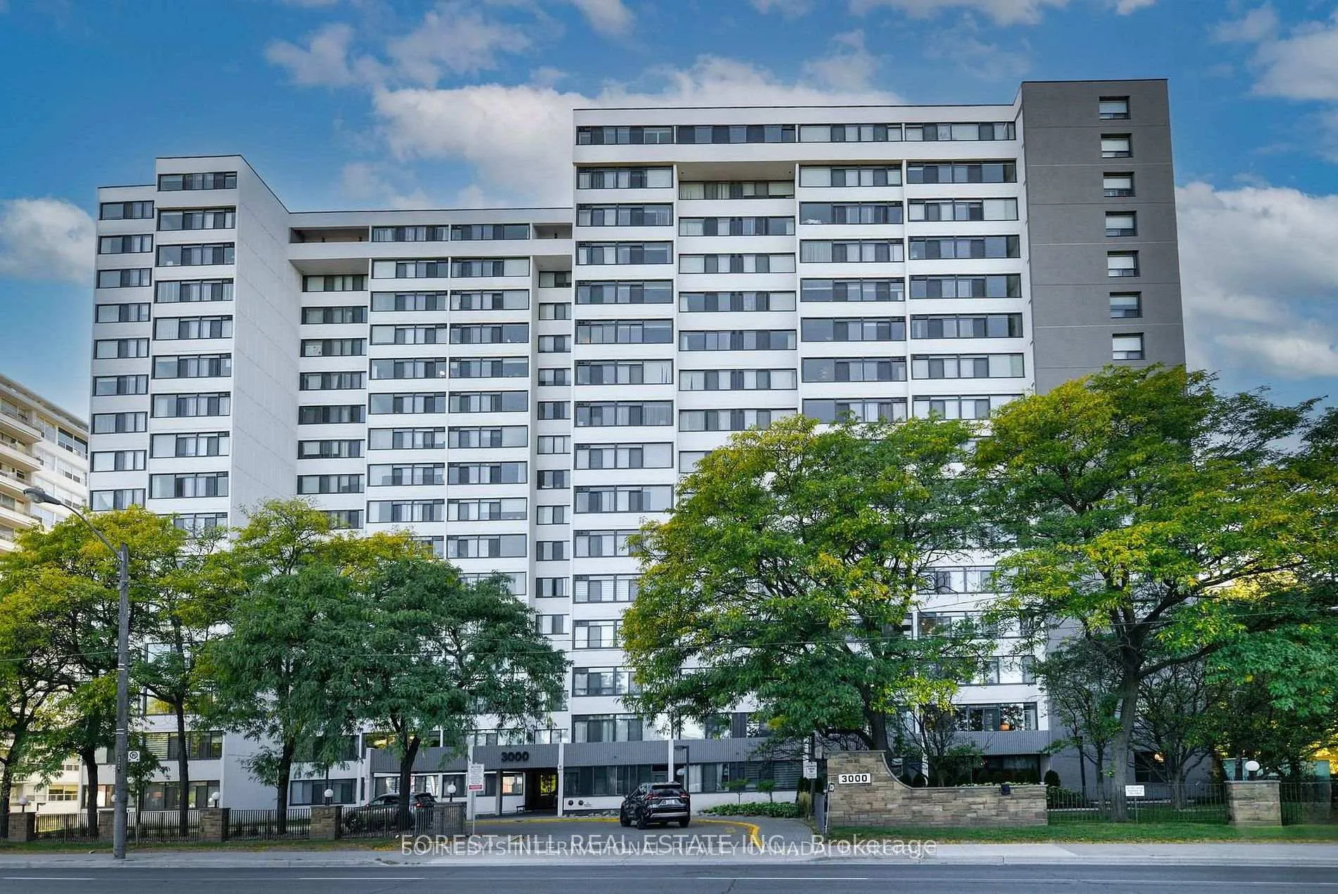 Front of Unit 1205, 3000 Bathurst Street