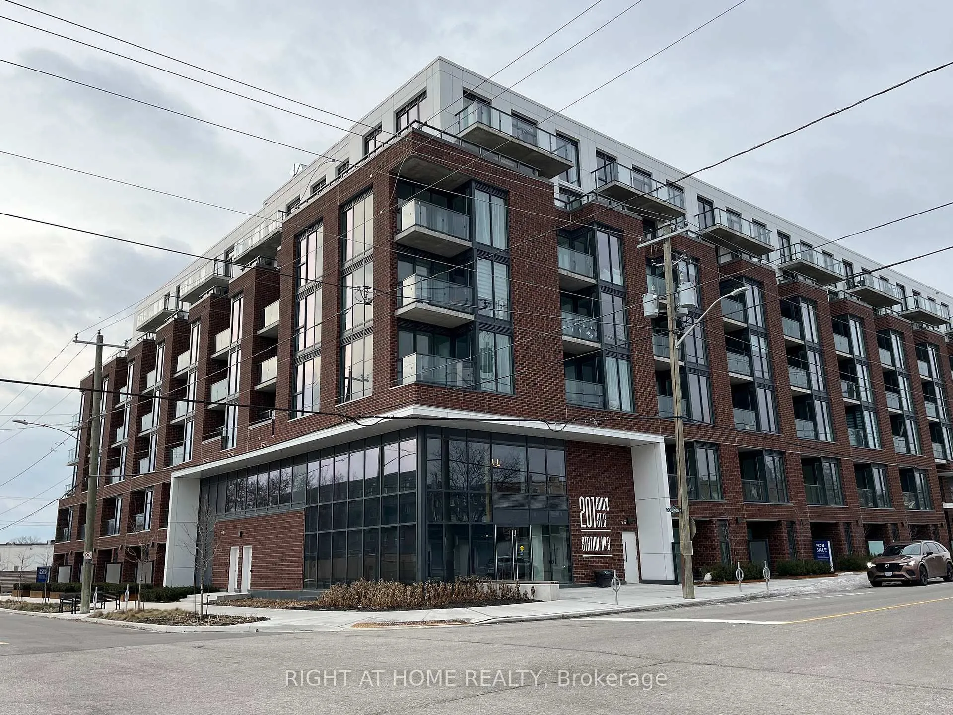 Front of Unit 504, 201 Brock Street S