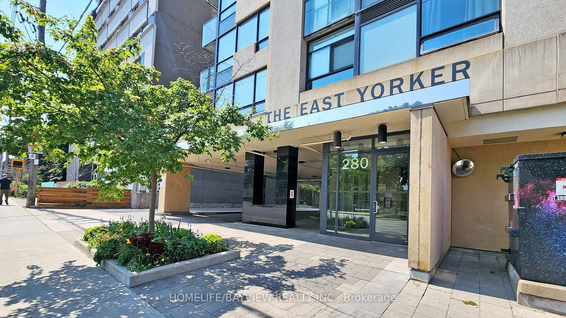 Front of Unit 209, 280 Donlands Avenue W