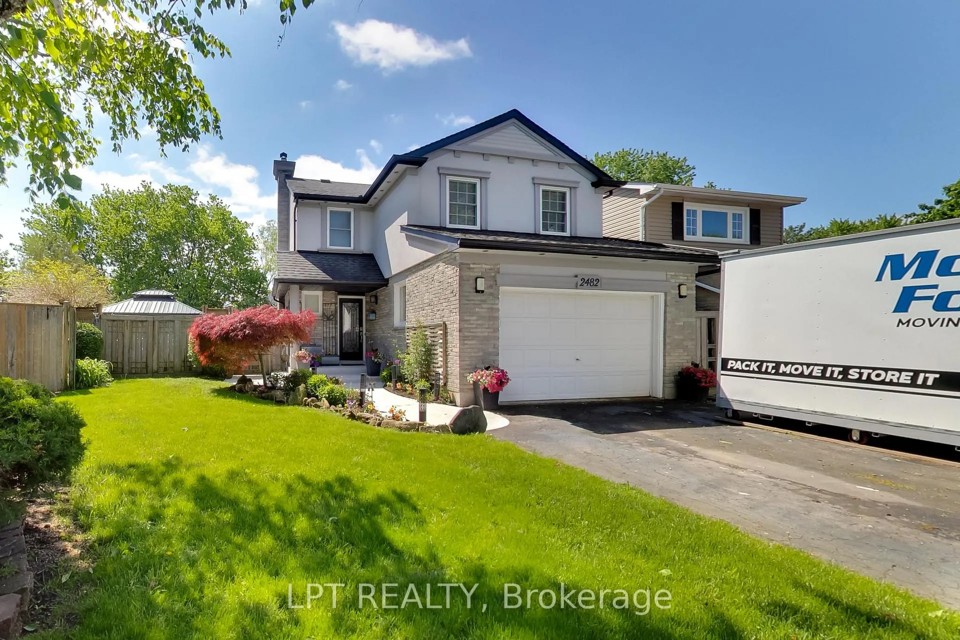 Front of 2482 Snowhill Court
