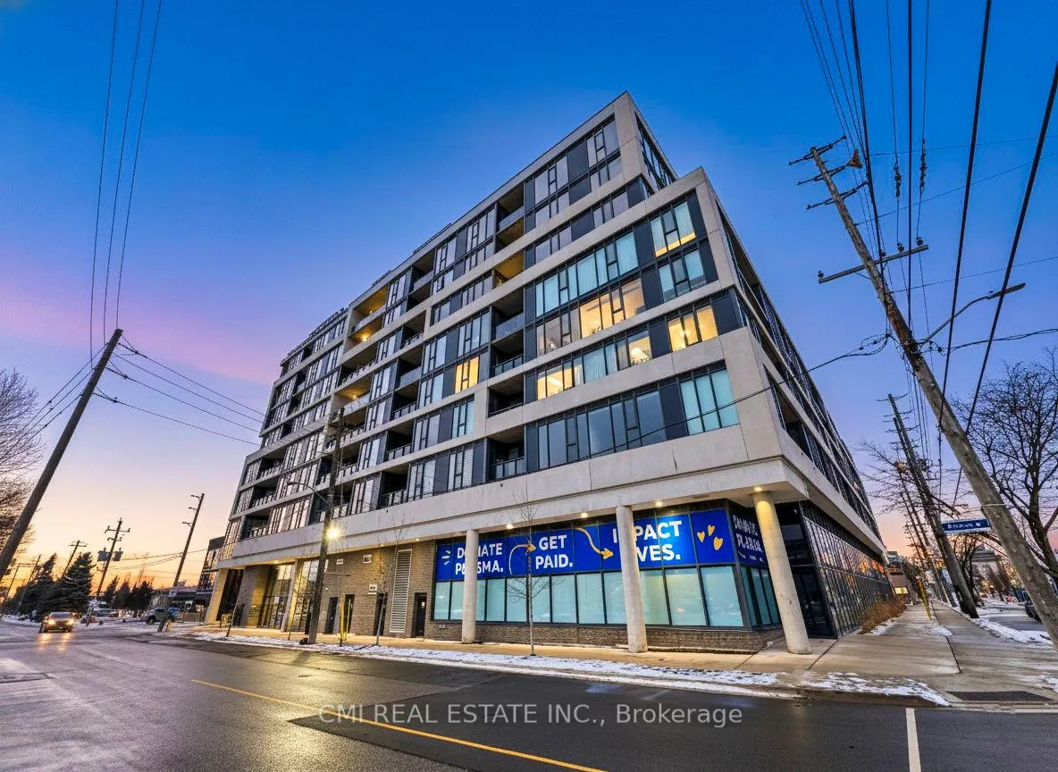 Front of Unit 623, 859 The Queensway