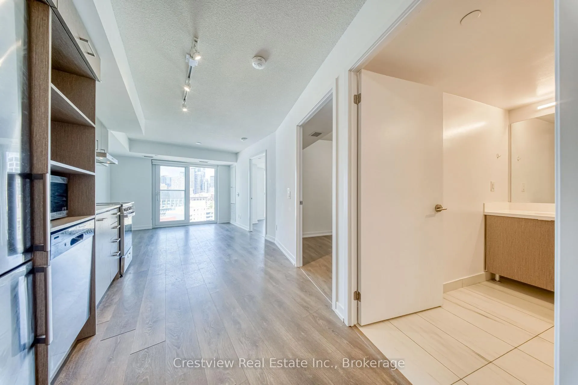 Front of Unit 1908, 219 Dundas Street E