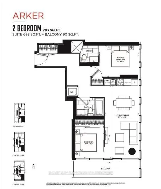 Photo 12 of Unit 2204, 28 Wellesley Street E, Toronto, Church-Yonge Corridor — HOMEH