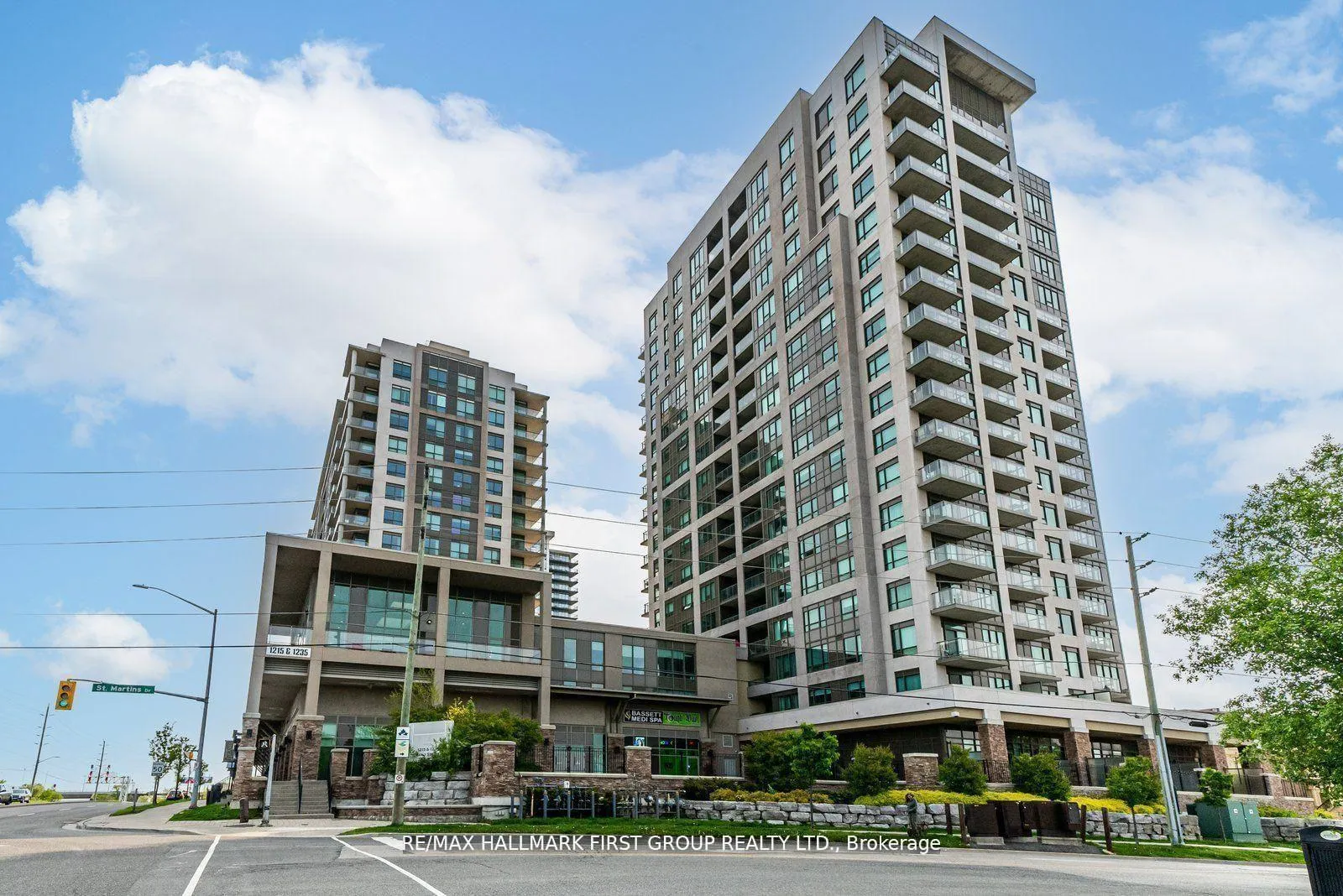 Front of Unit 1304, 1215 Bayly Street