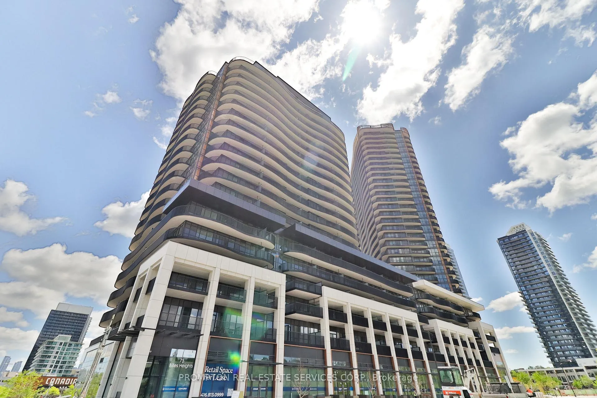 Front of Unit 1502, 75 Billes Heights
