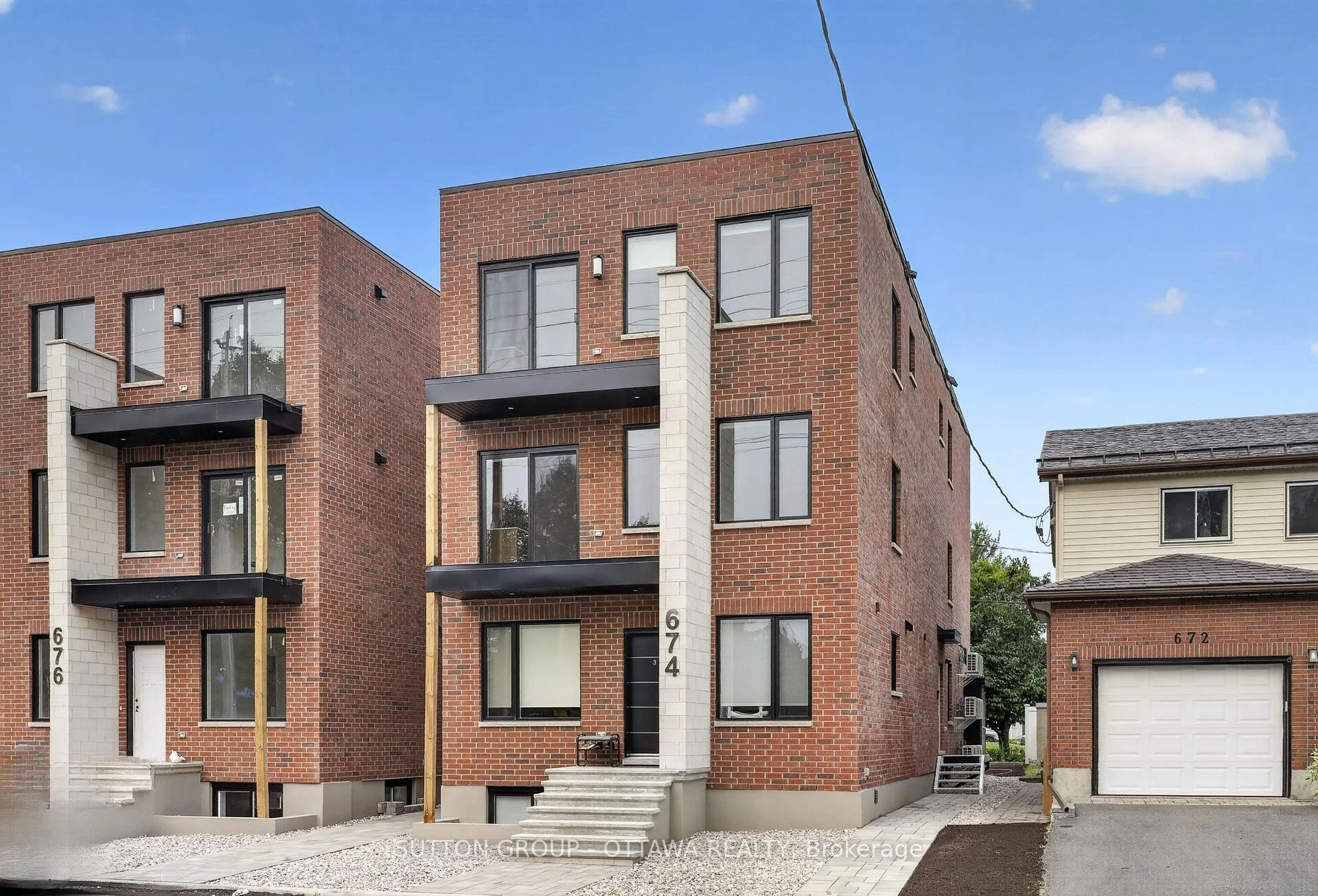 Front of 674 De Leglise Street