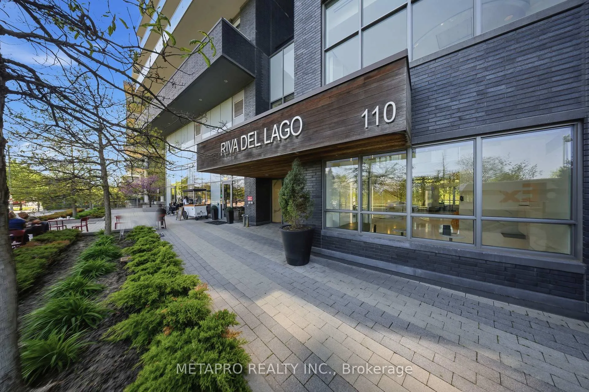 Front of Unit 809, 110 Marine Parade Drive