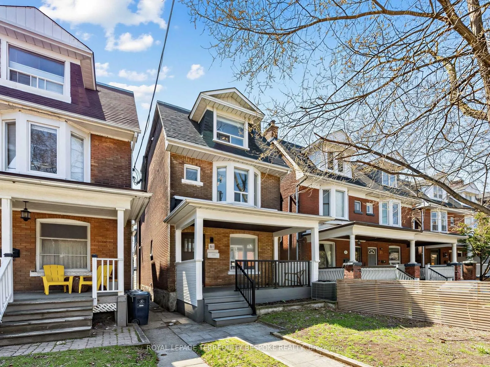 Front of Unit #1 - lower, 61 Chelsea Avenue