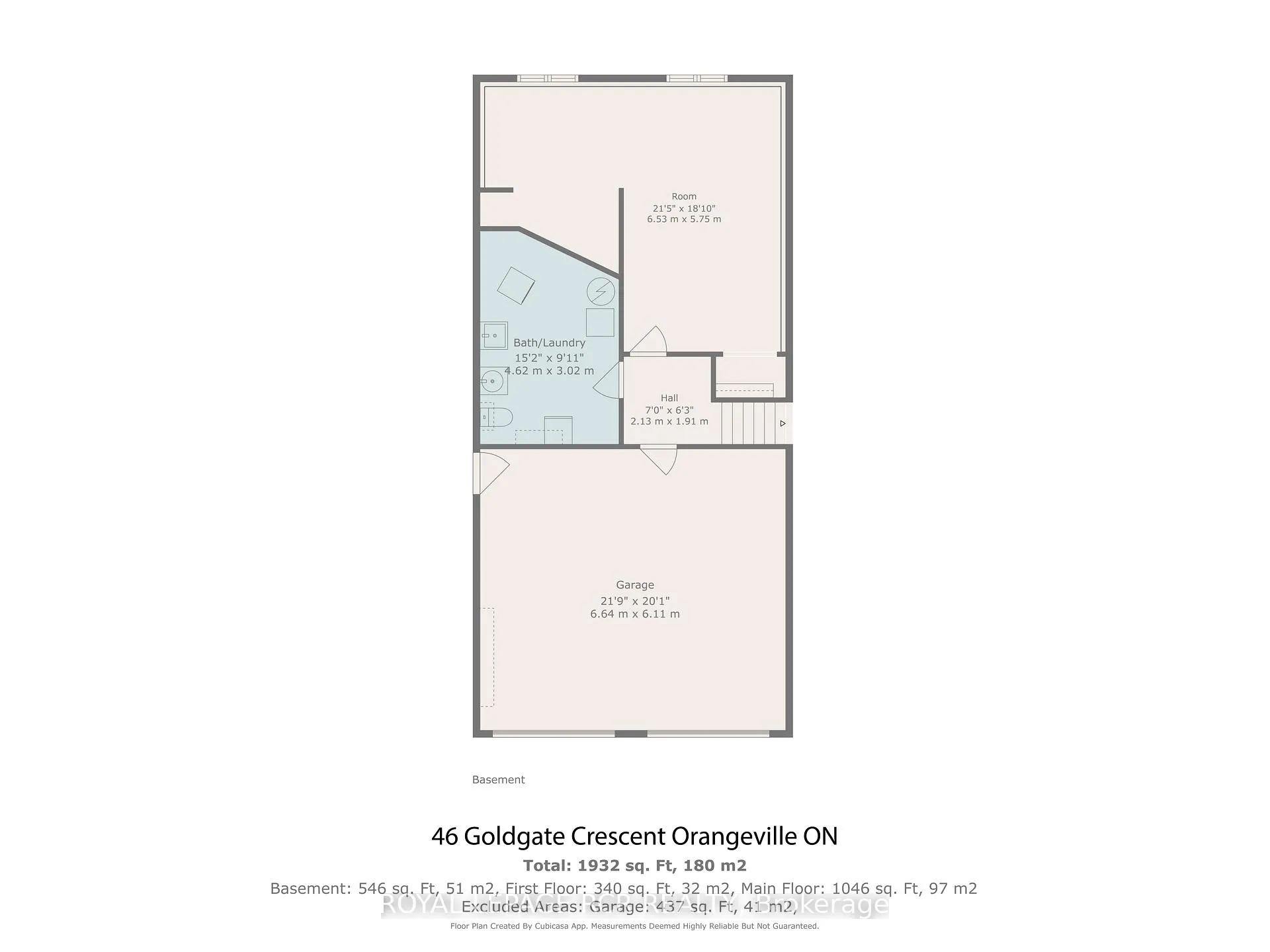 Photo 50 of 46 Goldgate Crescent, Orangeville — HOMEH