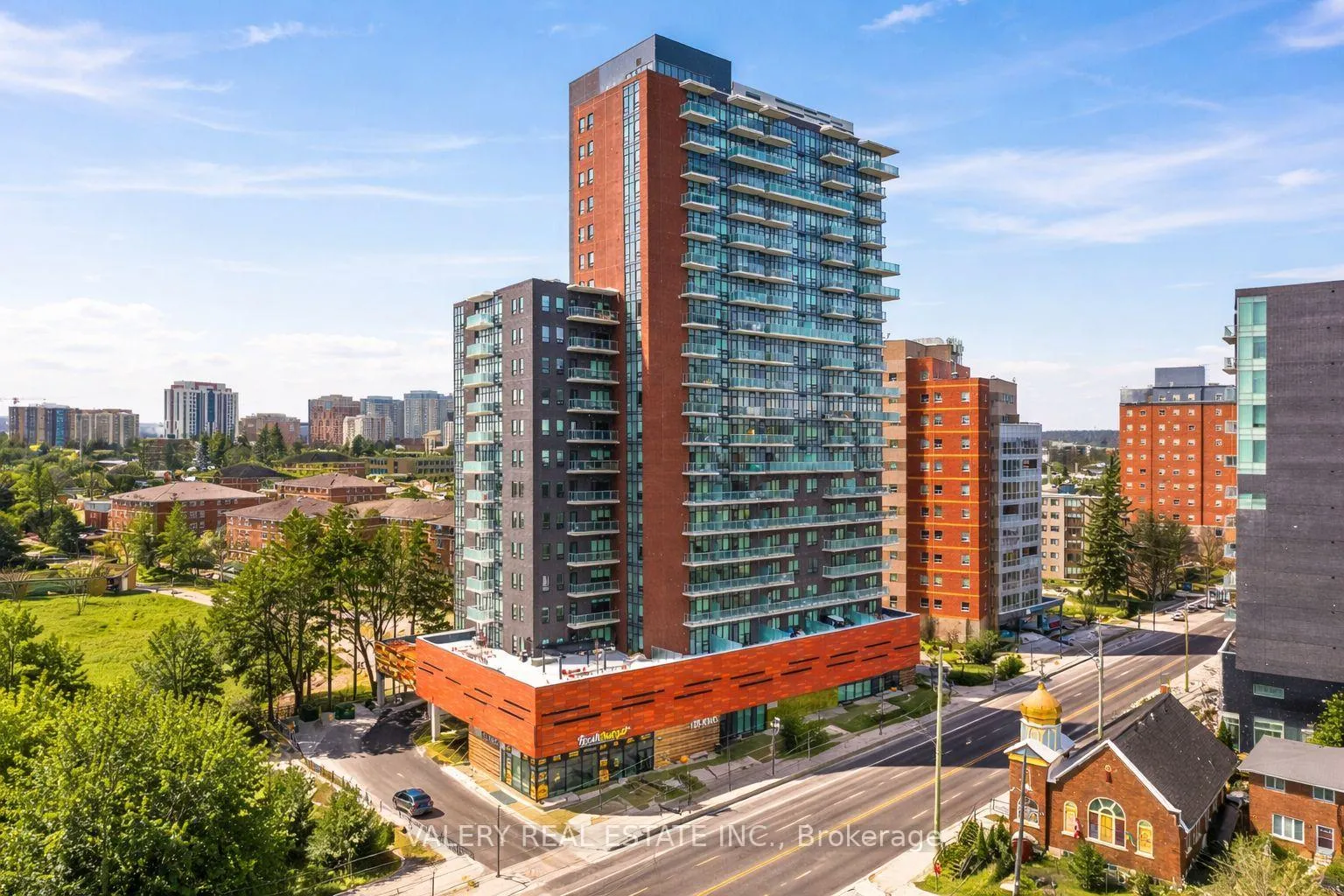 Front of Unit 1703, 155 King Street N