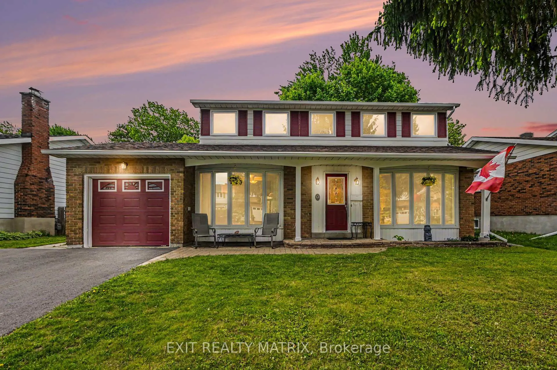 Front of 18 Highpark Crescent