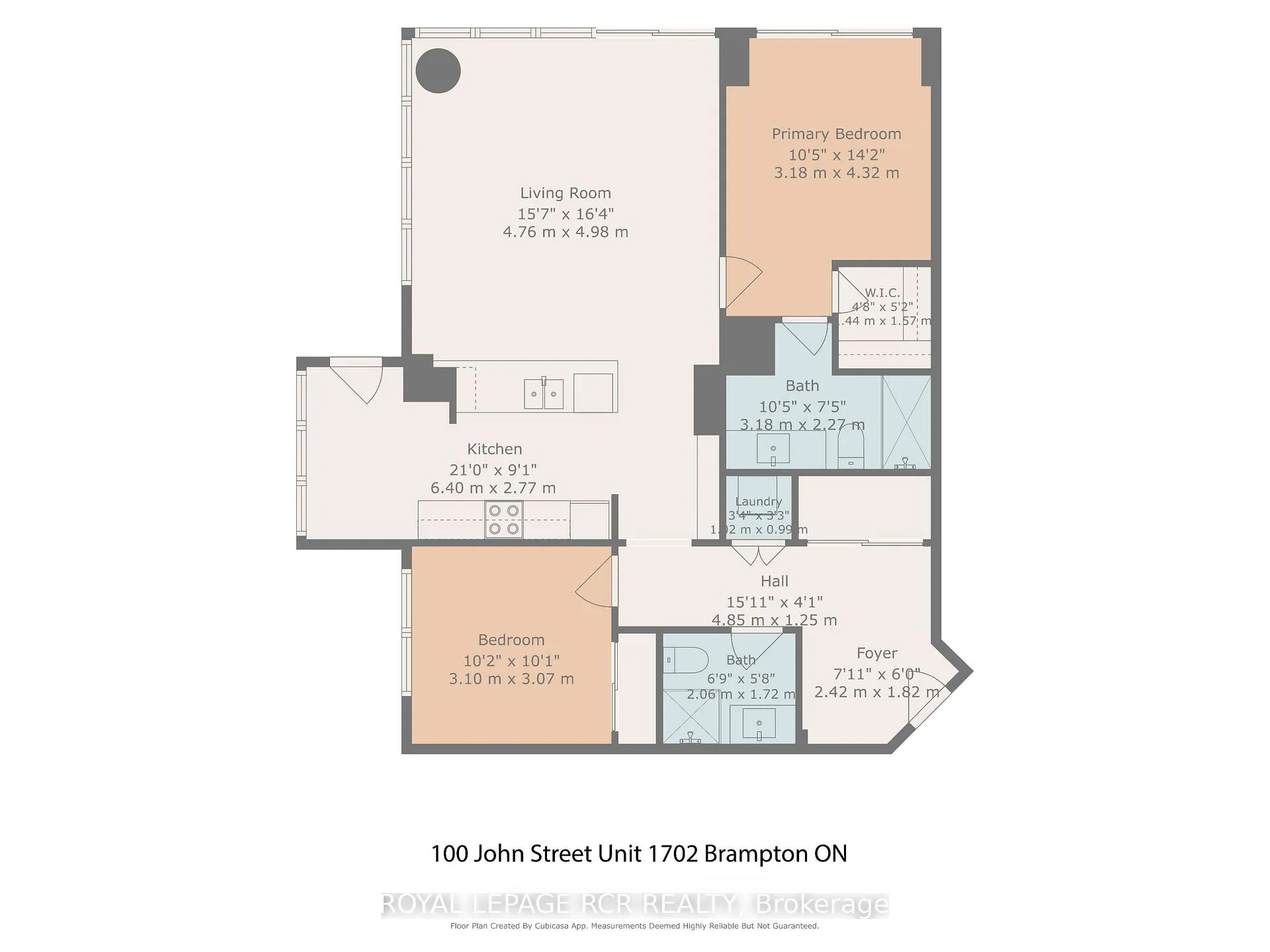 Photo 42 of Unit 1702, 100 John Street, Brampton, Downtown Brampton — HOMEH