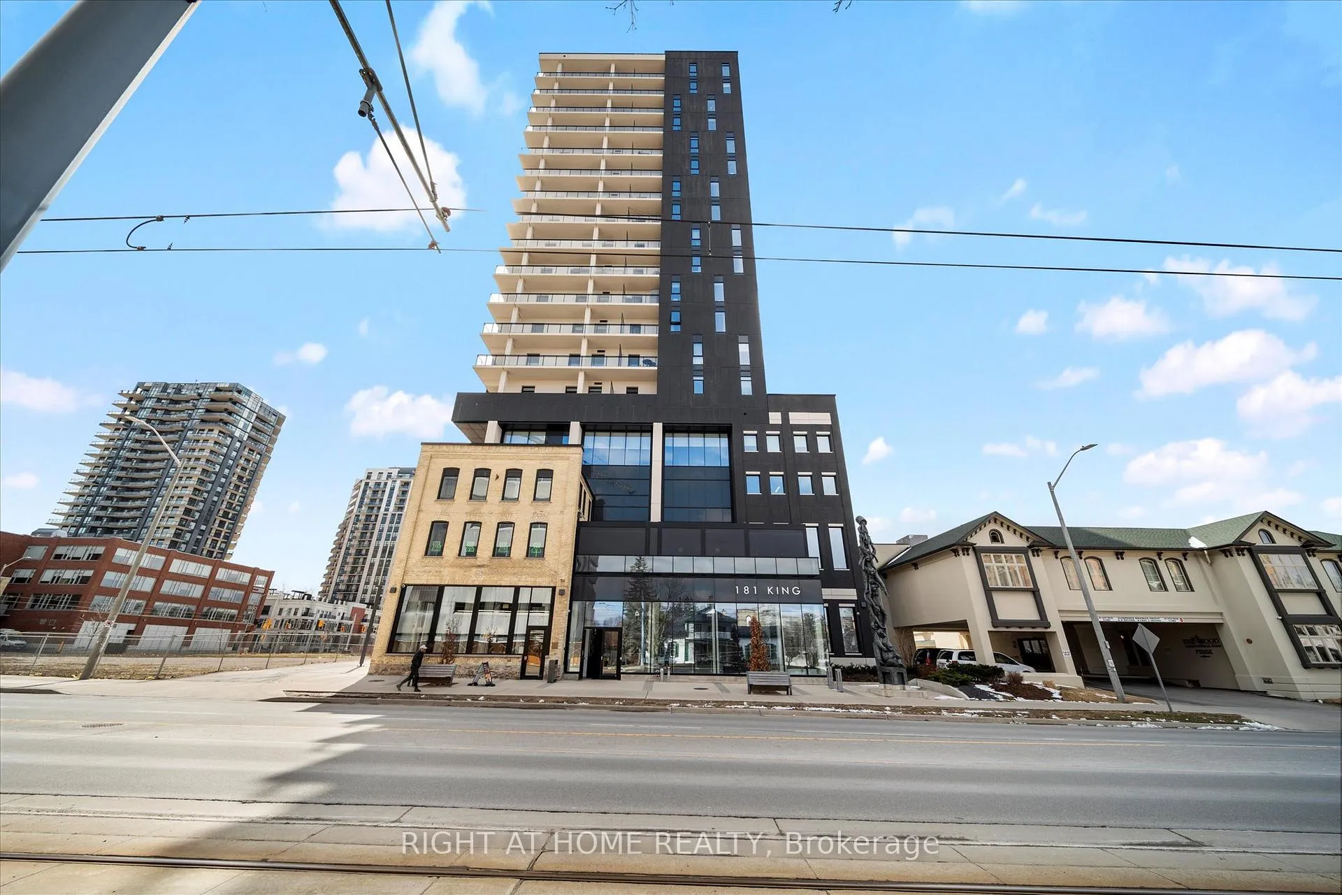 Front of Unit 1214, 181 King Street S