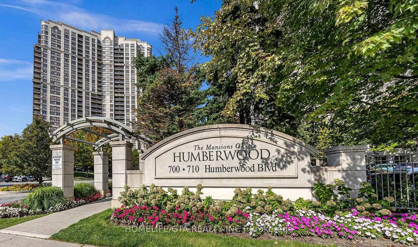 Front of Unit 1112, 710 Humberwood Boulevard