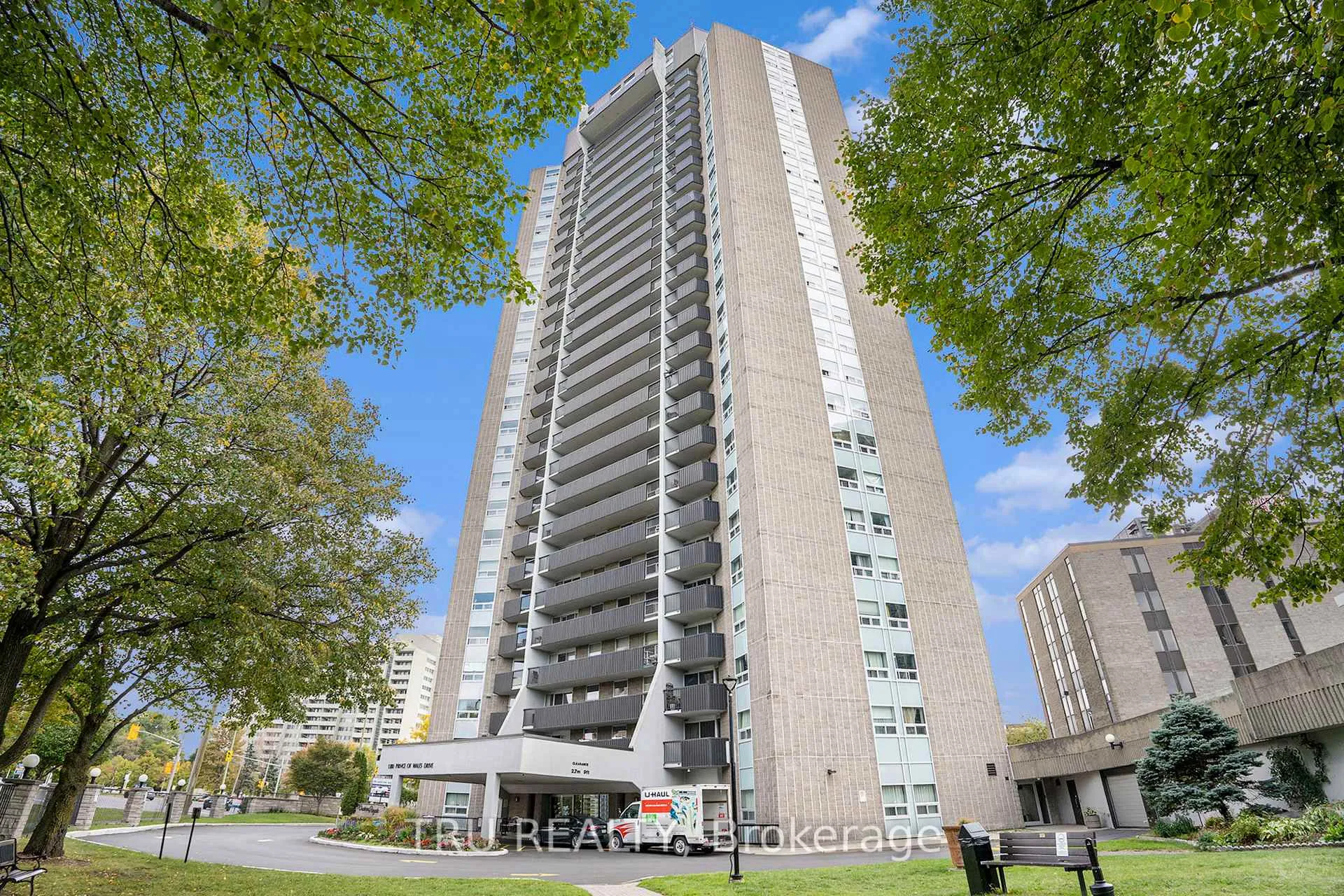 Front of Unit 2502, 1380 Prince Of Wales Drive