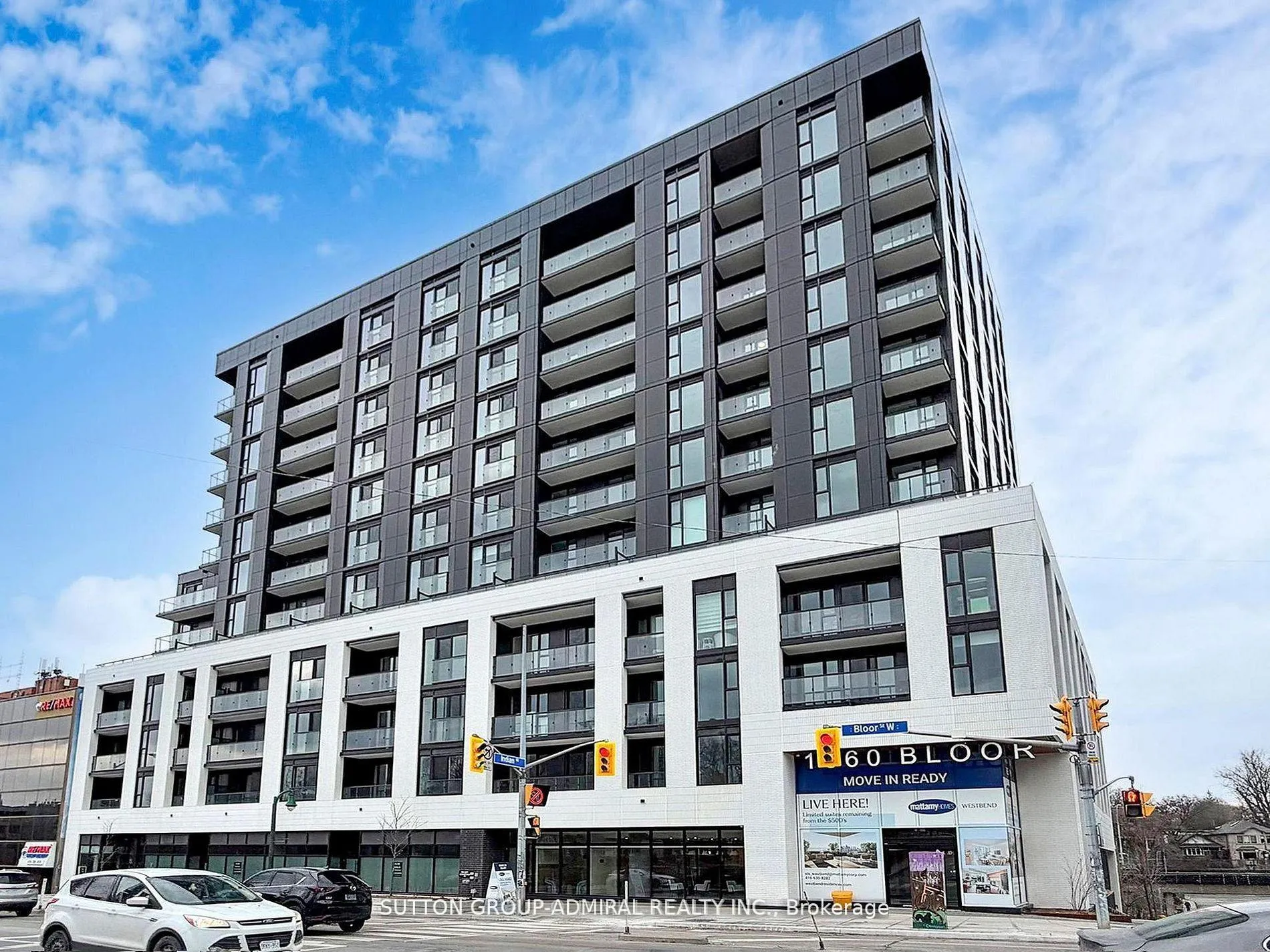 Front of Unit 507, 1660 Bloor Street W
