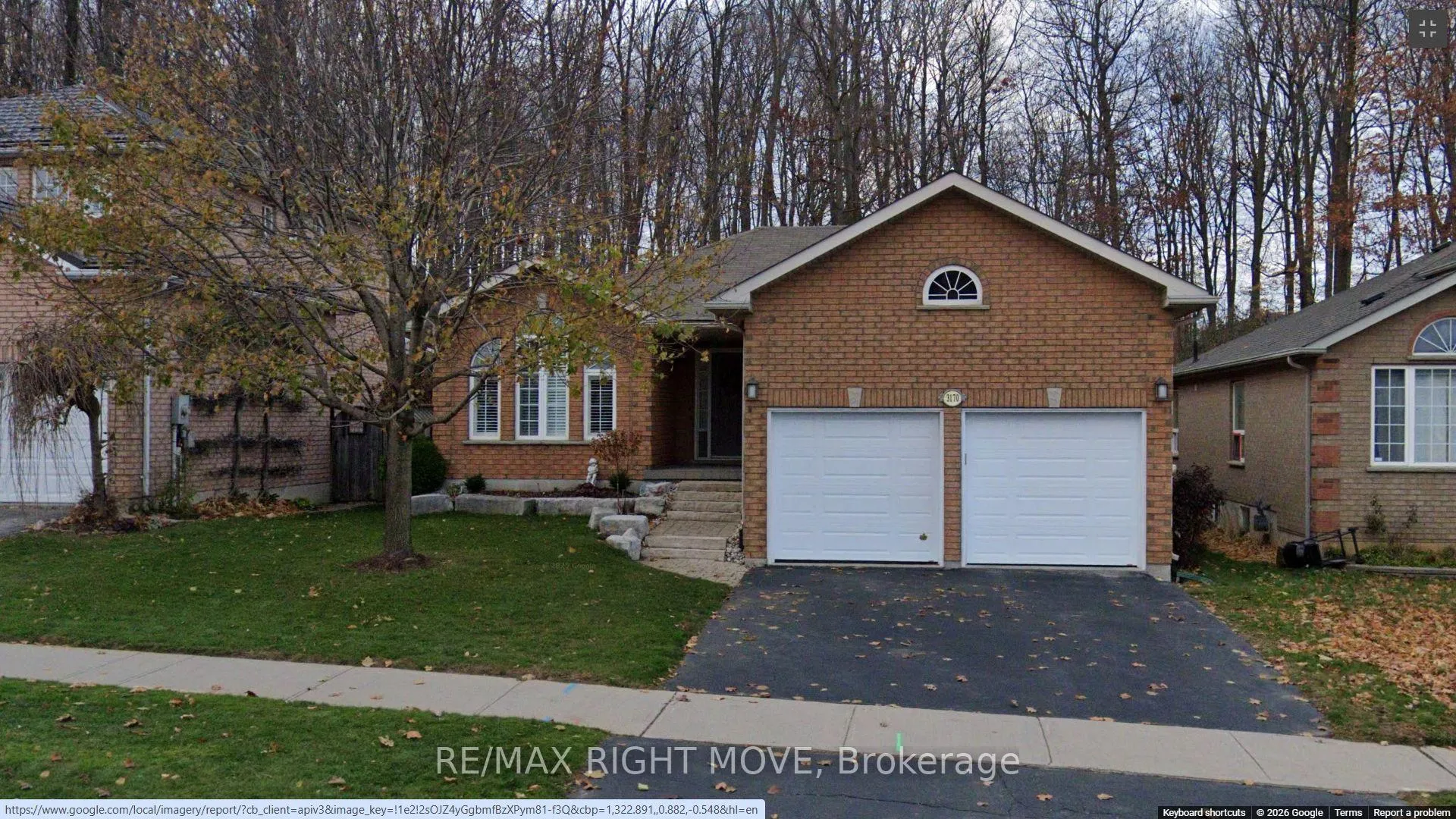 Front of 3170 Monarch Drive W