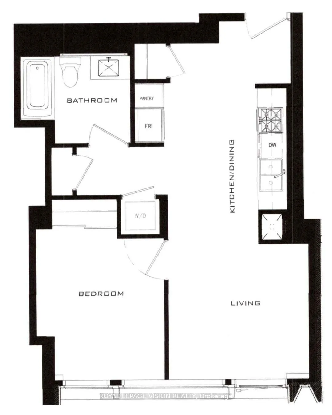 Front of Unit 504, 50 Scollard Street