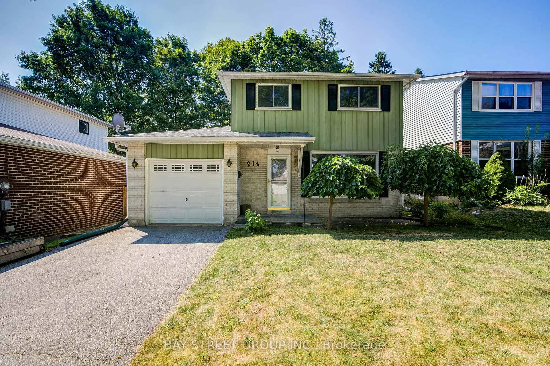 Front of 214 William Roe Boulevard