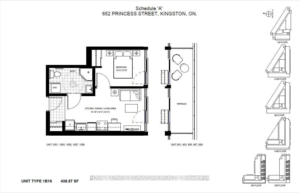 Photo 13 of Unit 909, 652 Princess Street, Kingston, Central City East — HOMEH