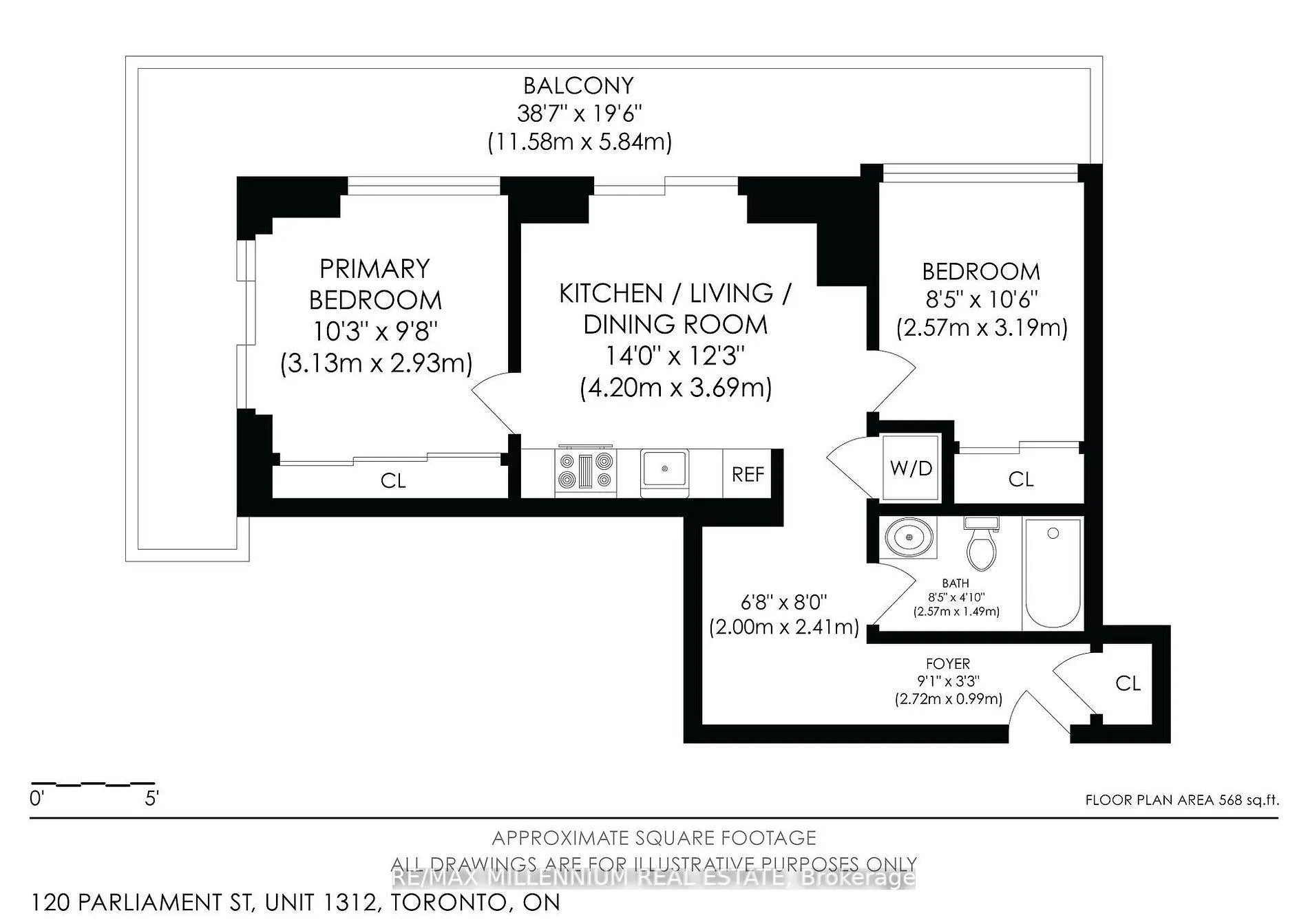 Photo 18 of Unit 1312, 120 Parliment Street, Toronto, South Riverdale — HOMEH