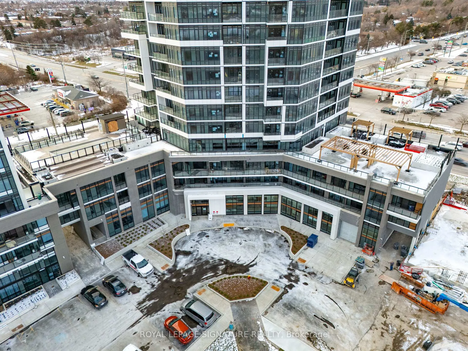 Front of Unit 315, 8020 Derry Road W