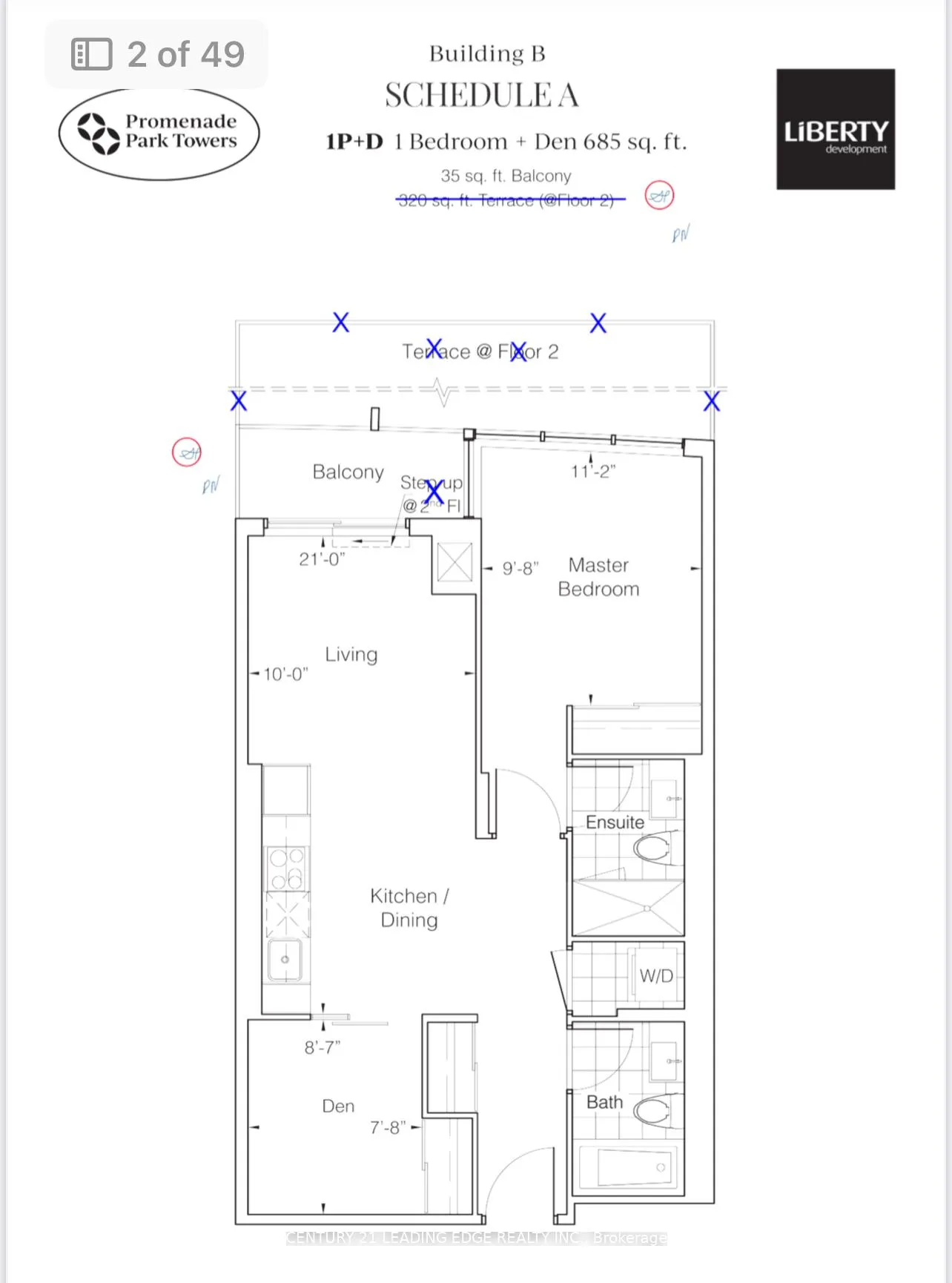 Photo 23 of Unit B-1809, 50 Upper Mall Way, Vaughan, Brownridge — HOMEH