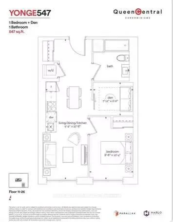 Photo 3 of Unit 2307, 100 Queen Street E, Toronto, Church-Yonge Corridor — HOMEH