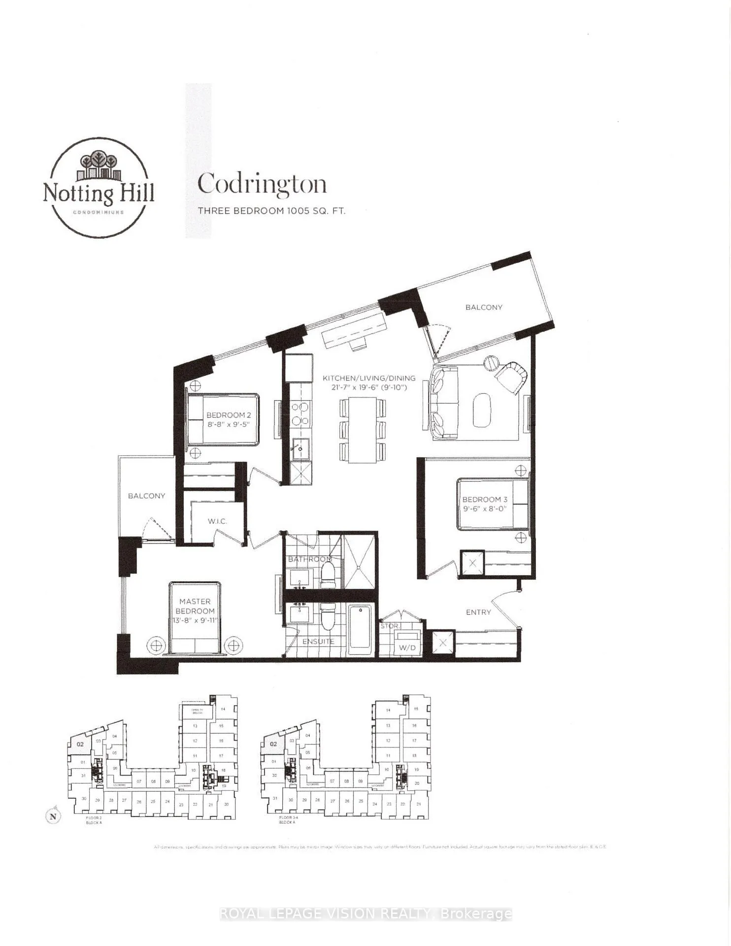 Front of Unit 202, 4010 Eglinton Avenue W