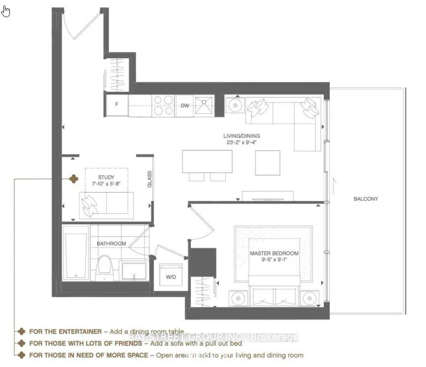 Photo 2 of Unit 3304, 3 Gloucester Street, Toronto, Church-Yonge Corridor — HOMEH