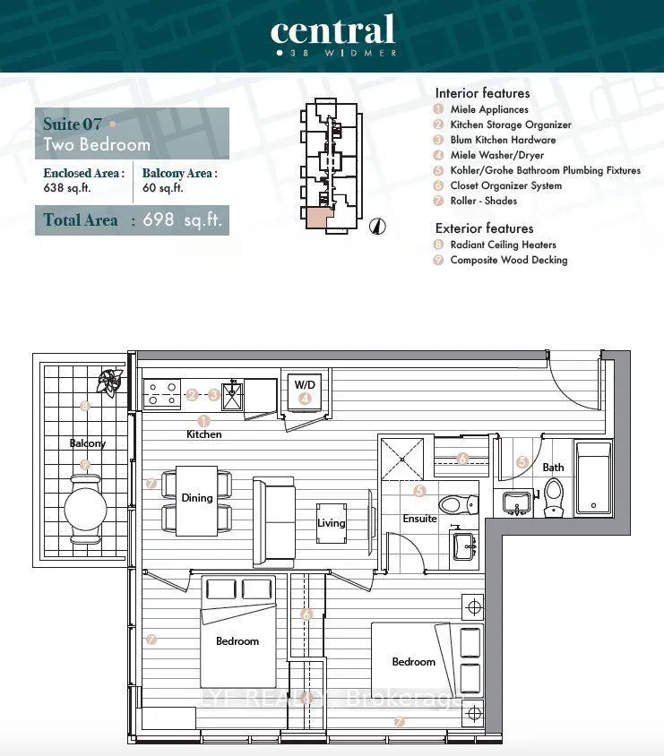 Photo 18 of Unit 2907, 38 Widmer Street, Toronto, Waterfront Communities — HOMEH