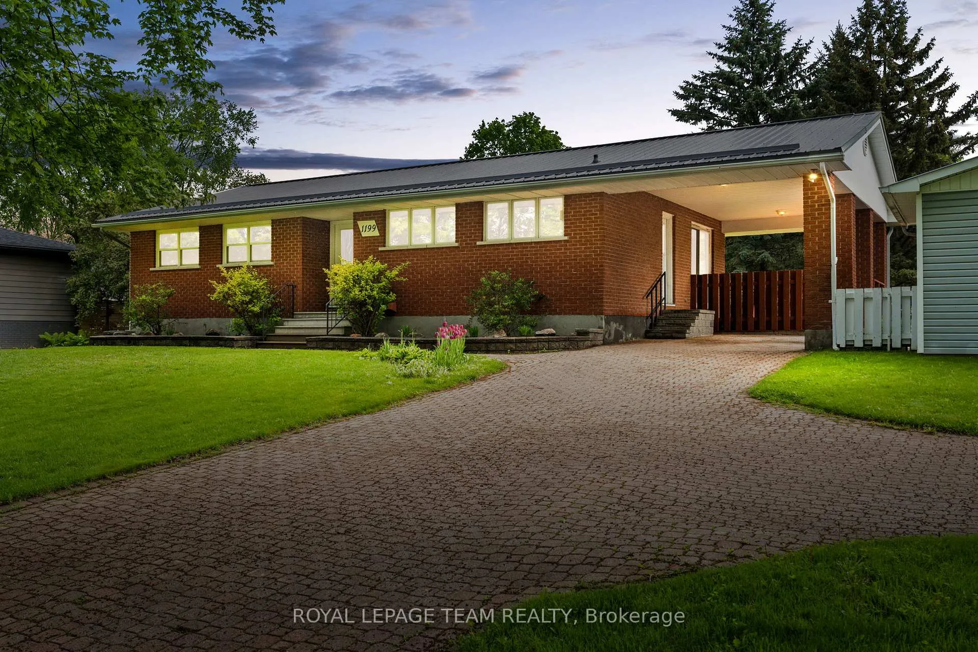 Front of 1199 Beaverwood Road